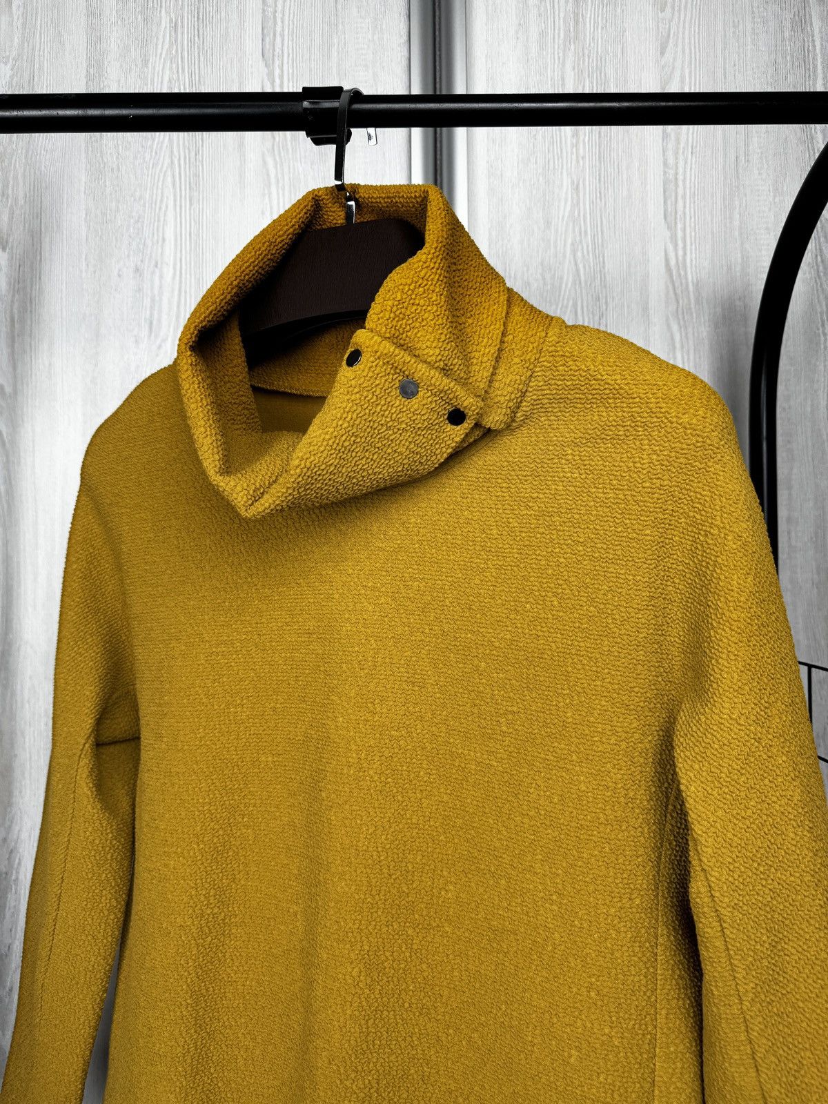 Cop Copine Cop Copine Textured funnel neck long sleeve top sweater Size S / US 4 / IT 40 - 4 Thumbnail