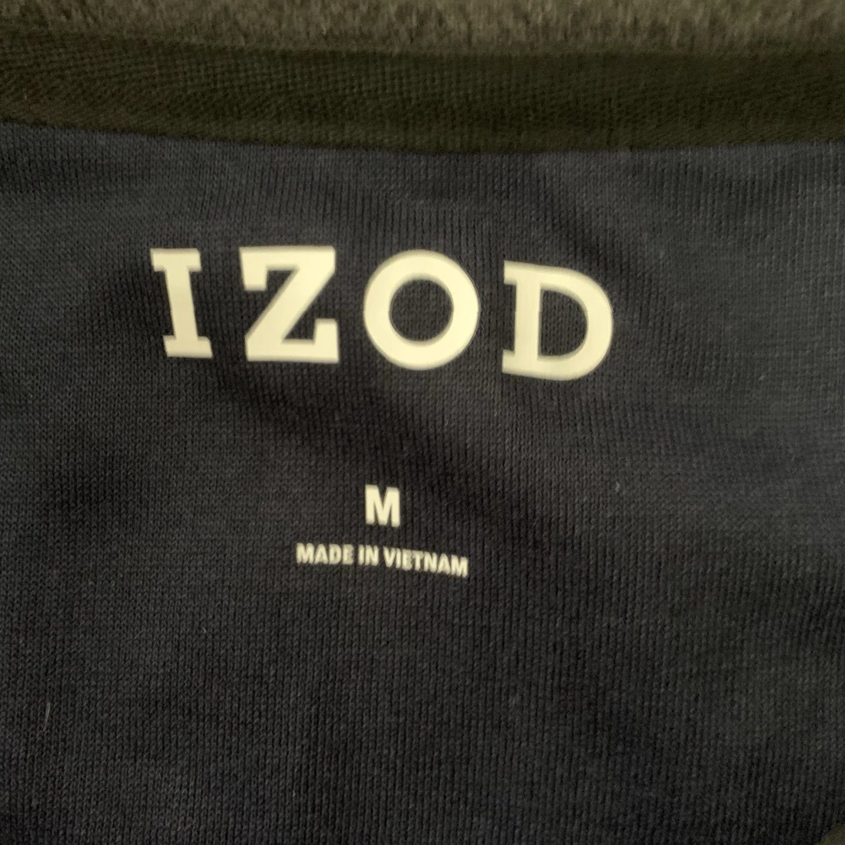 Izod IZOD Vest Mens M Fleece-Lined Blue Full Zip Golf Outdoor Casual Pockets Size US M / EU 48-50 / 2 - 2 Thumbnail