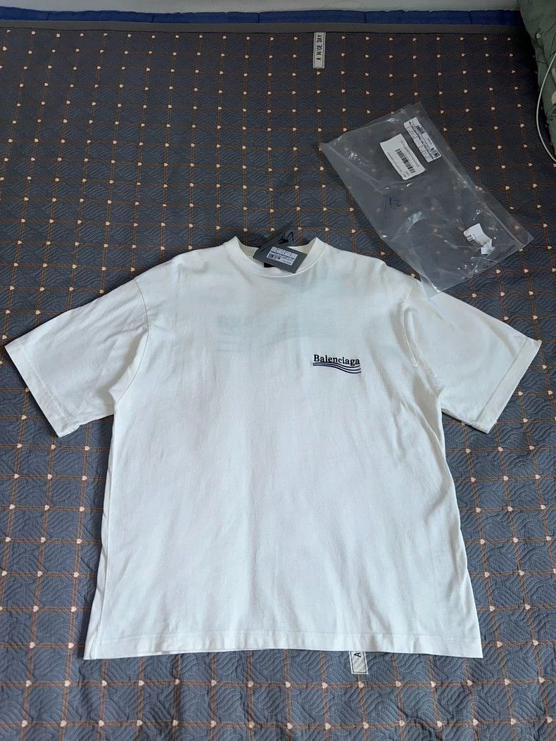 Balenciaga Balenciaga White cola short sleeves Size US XS / EU 42 / 0 - 2 Thumbnail