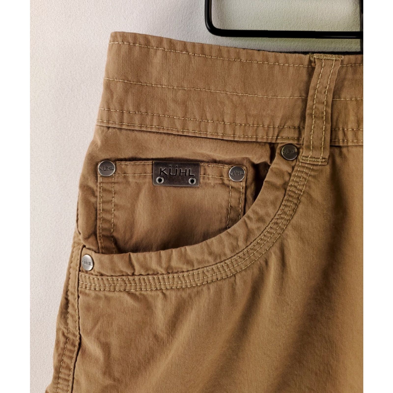 Vintage Kuhl Konfidant Air Pant Pants Brown Mens 34x30 34x29 Actual Cargo Pants Mens Brown 34 29 Inseam Mens Size US 34 / EU 50 - 2 Thumbnail