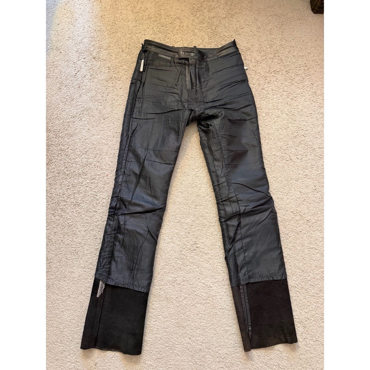 Vintage VINTAGE HIGHWAY 1 BIKER HEAVYWEIGHT LEATHER PANTS Size US 32 / EU 48 - 20 Thumbnail