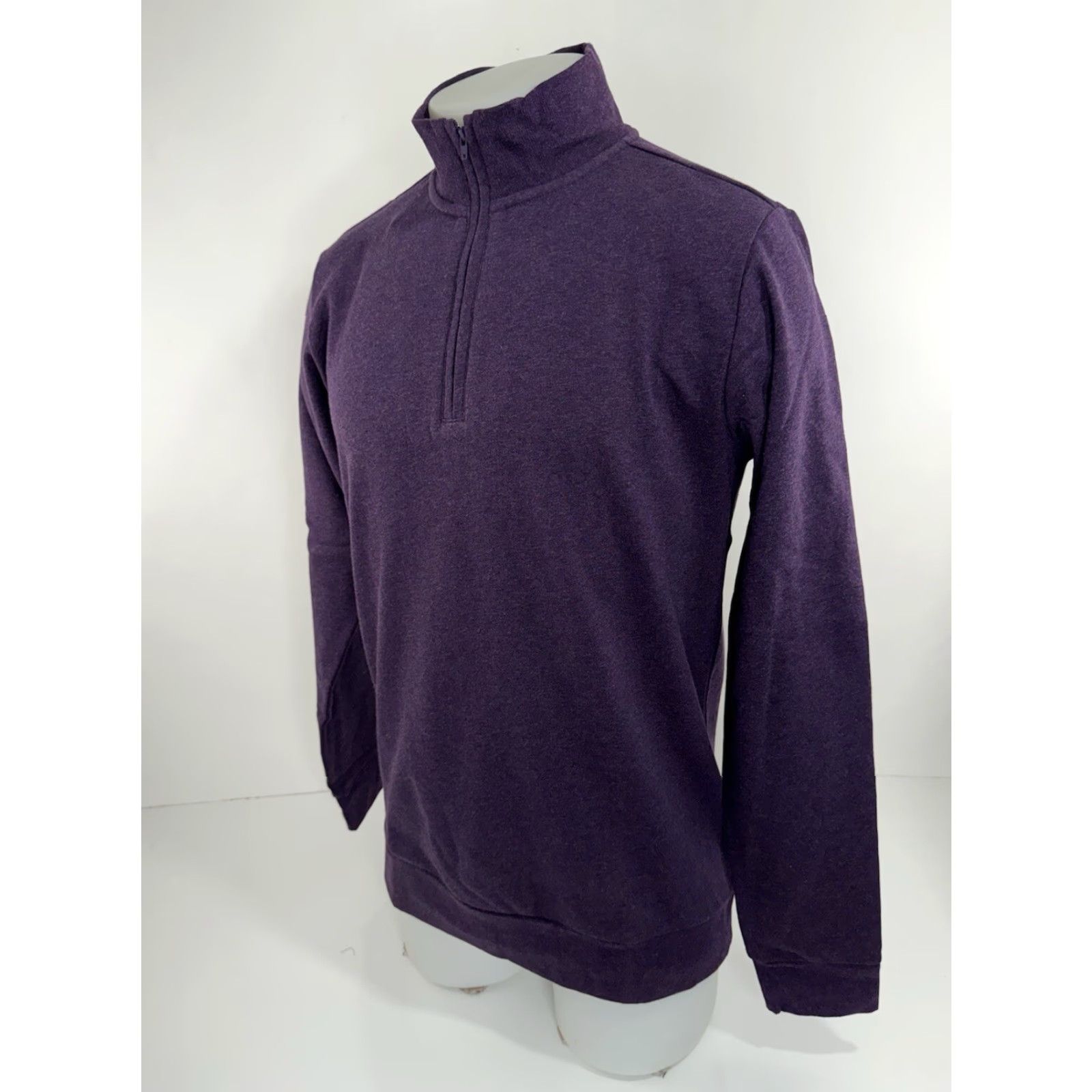 Vintage CRIQUET Fleece 1/4 Zip Pullover Mens M Sweater Jacket Purple NEW w TAG Size US M / EU 48-50 / 2 - 2 Thumbnail