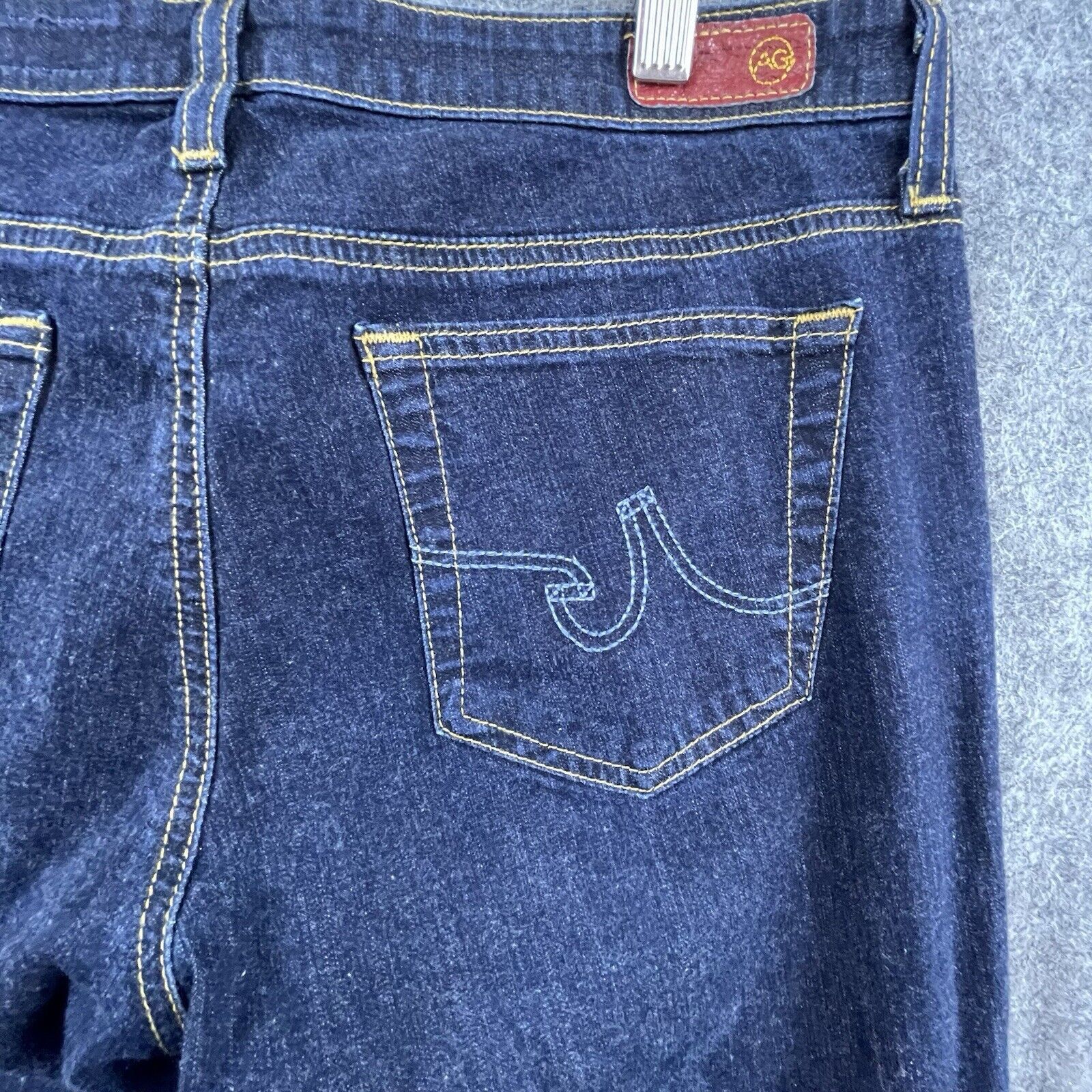 AG Adriano Goldschmied Adriano Goldschmied Jeans Womens 31 The Malibu Crop Bermuda Size 31" - 3 Thumbnail