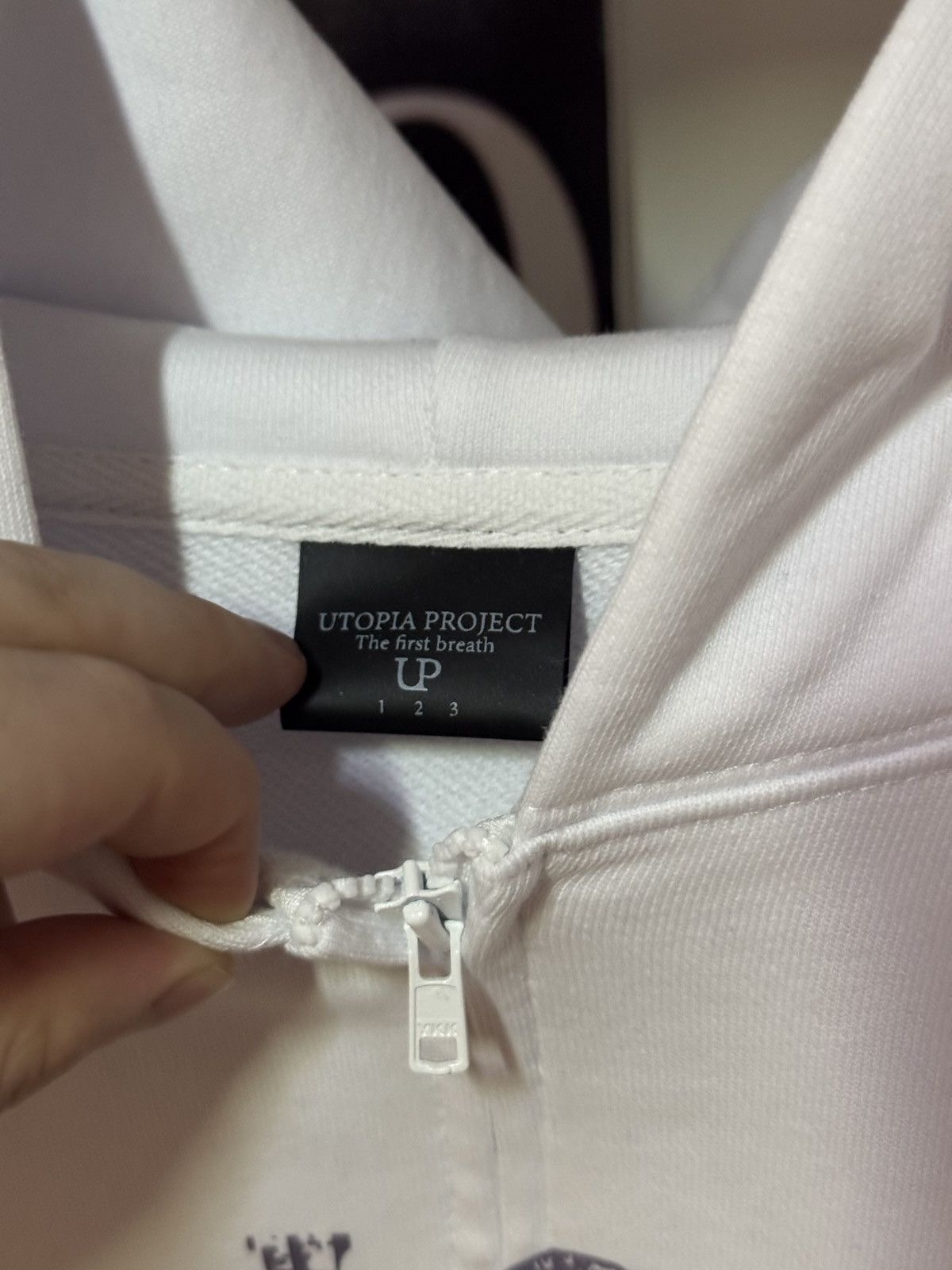 PROJECT G/R ✅Utopia Project 25 Oversized ChinaLogo hoodie whits zip Size US L / EU 52-54 / 3 - 6 Thumbnail