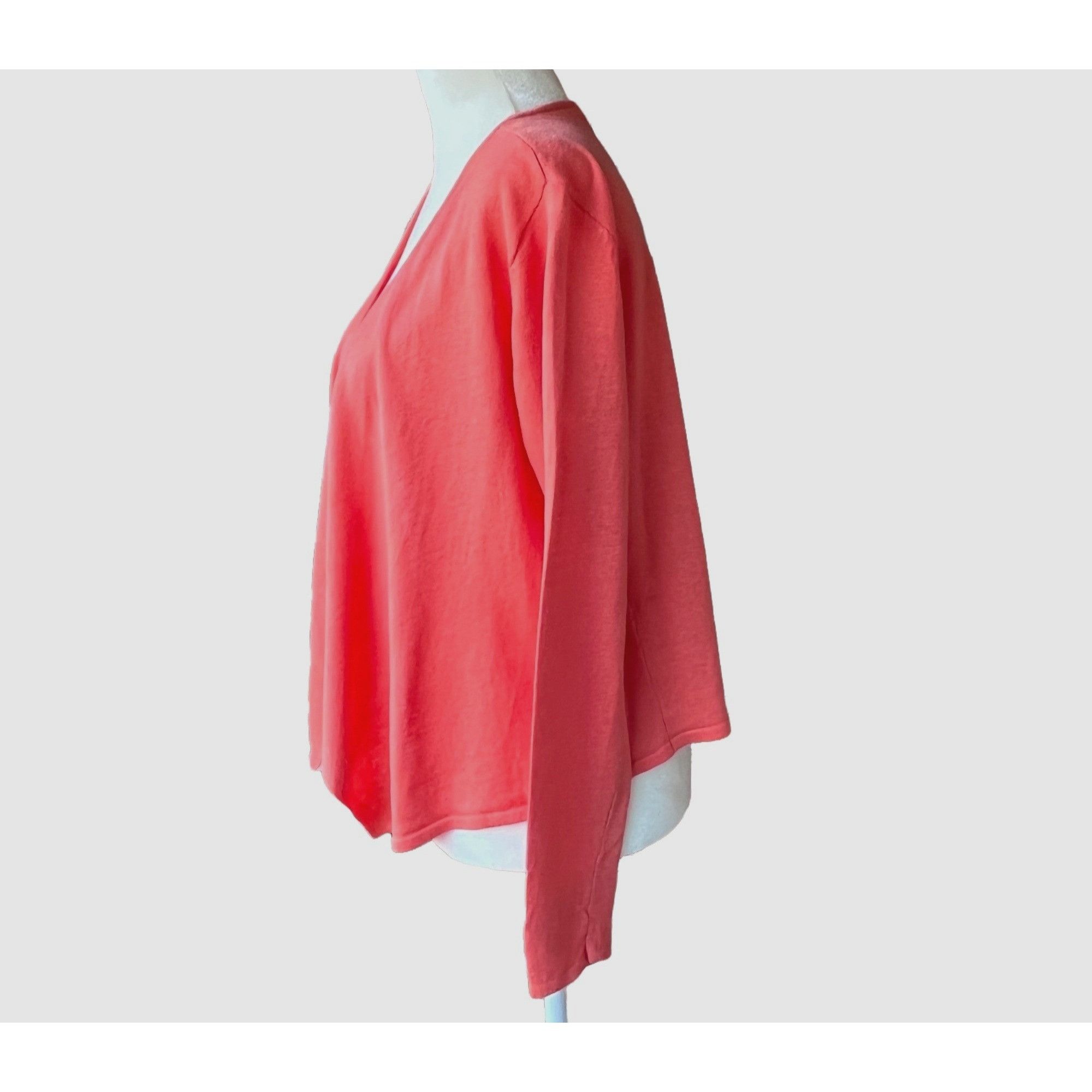Other J. Jill Women's Open-Front Cardigan Linen Blend Long-Sleeve Size XS / US 0-2 / IT 36-38 - 5 Thumbnail