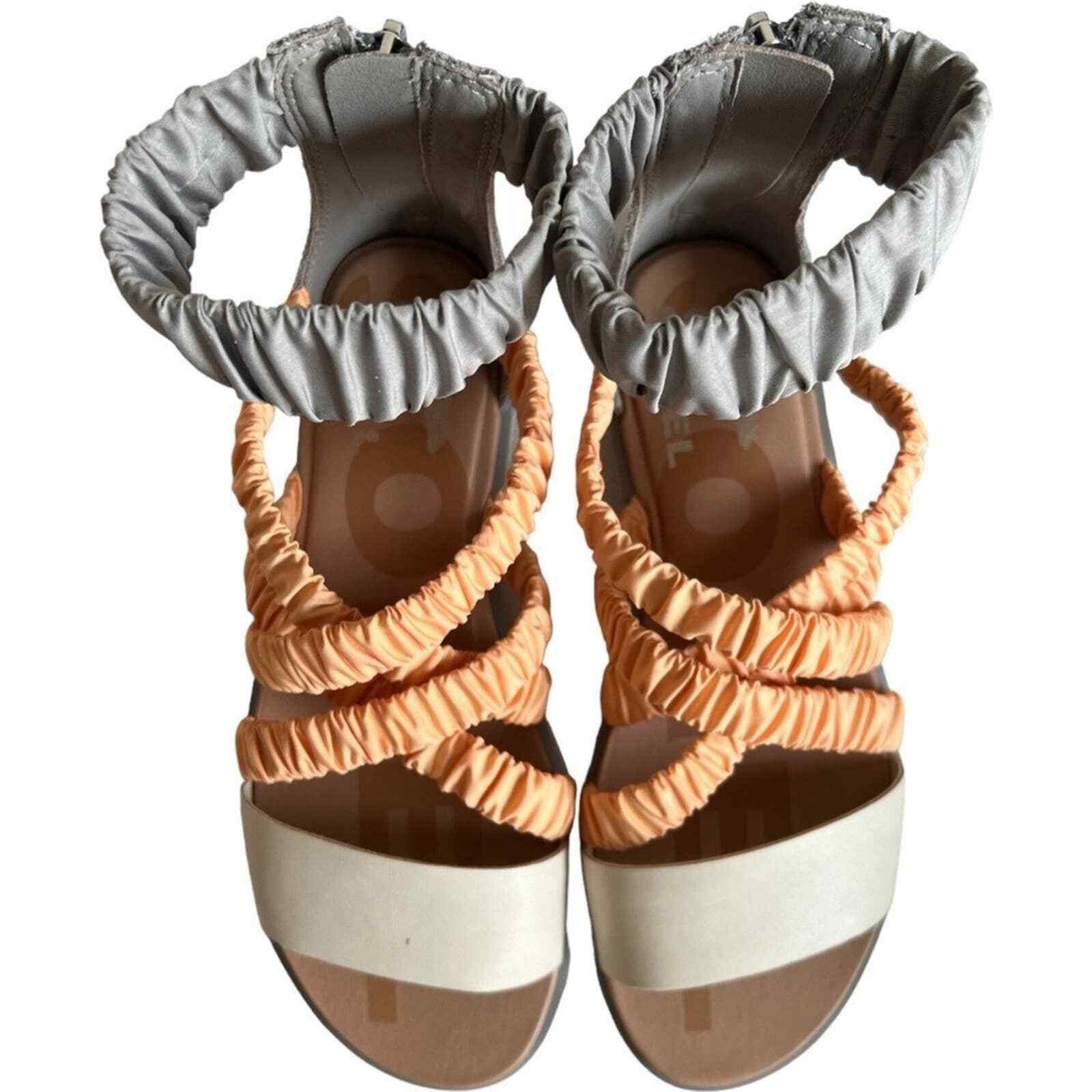 SOREL Sorel Chrome Gray & Faded Spark Ella II Women Sandal, US7.5 Size US 7.5 / IT 37.5 - 9 Thumbnail