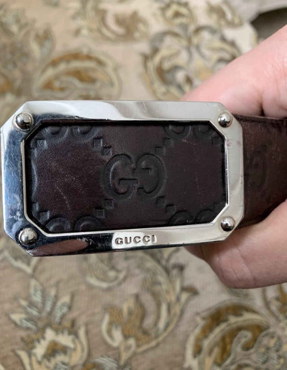 Gucci Gucci genuine leather belt K16 Size ONE SIZE - 8 Thumbnail