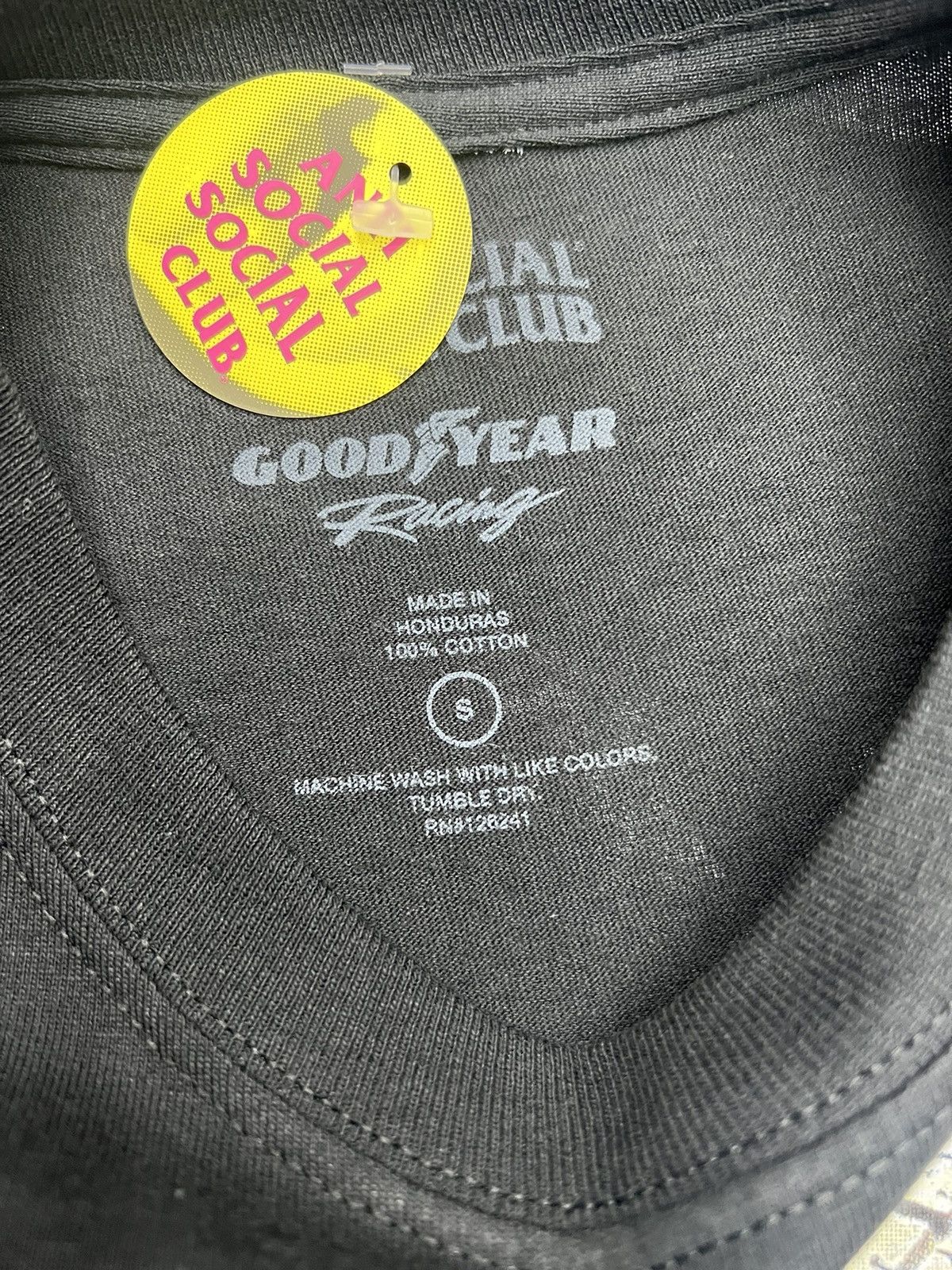 Anti Social Social Club ASSC Goodyear Wet Tire T-Shirt Size US S / EU 44-46 / 1 - 4 Thumbnail