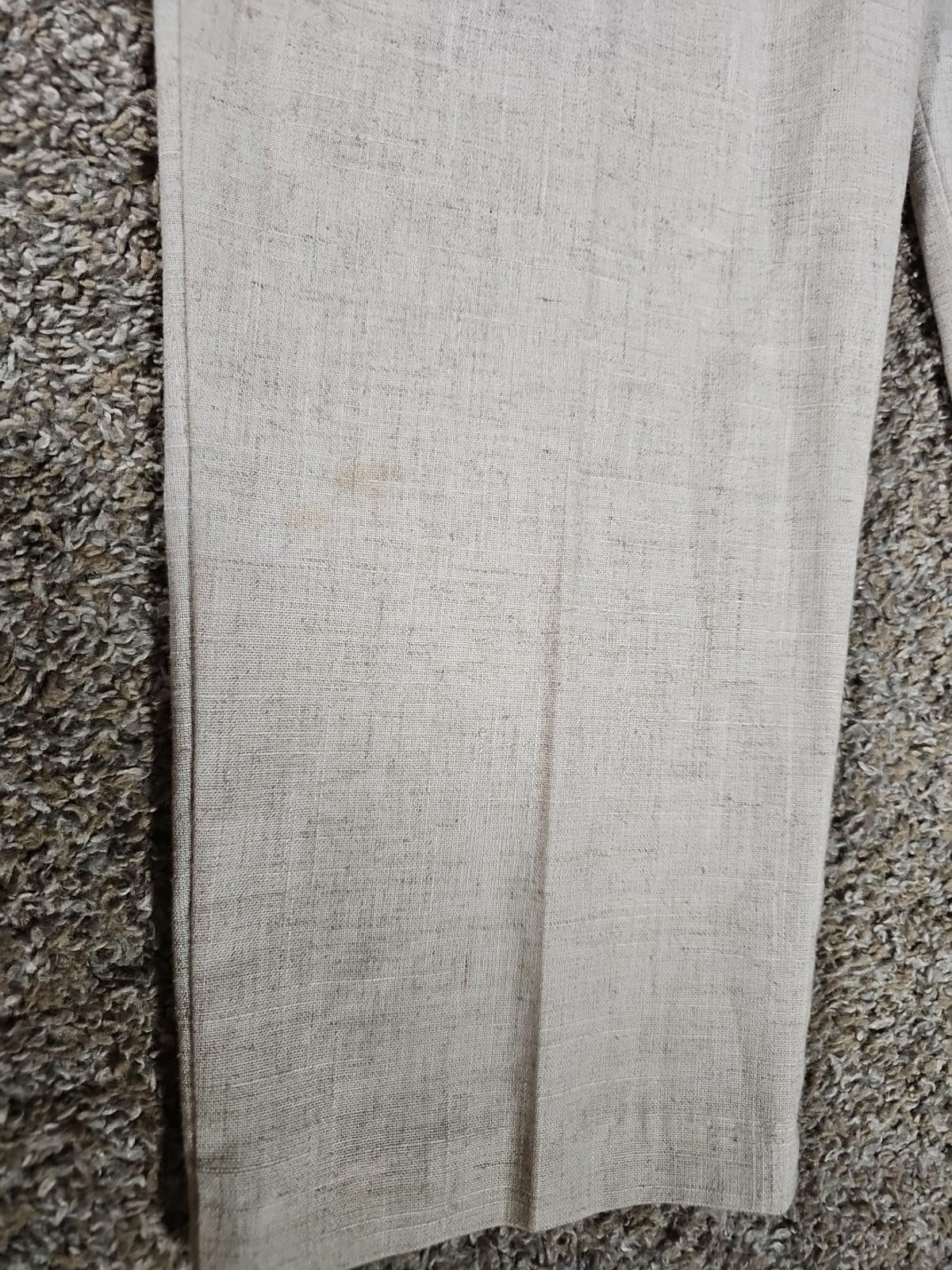 Other Briggs New York Linen Beige Pants 10S Size 32" / US 10 / IT 46 - 6 Thumbnail