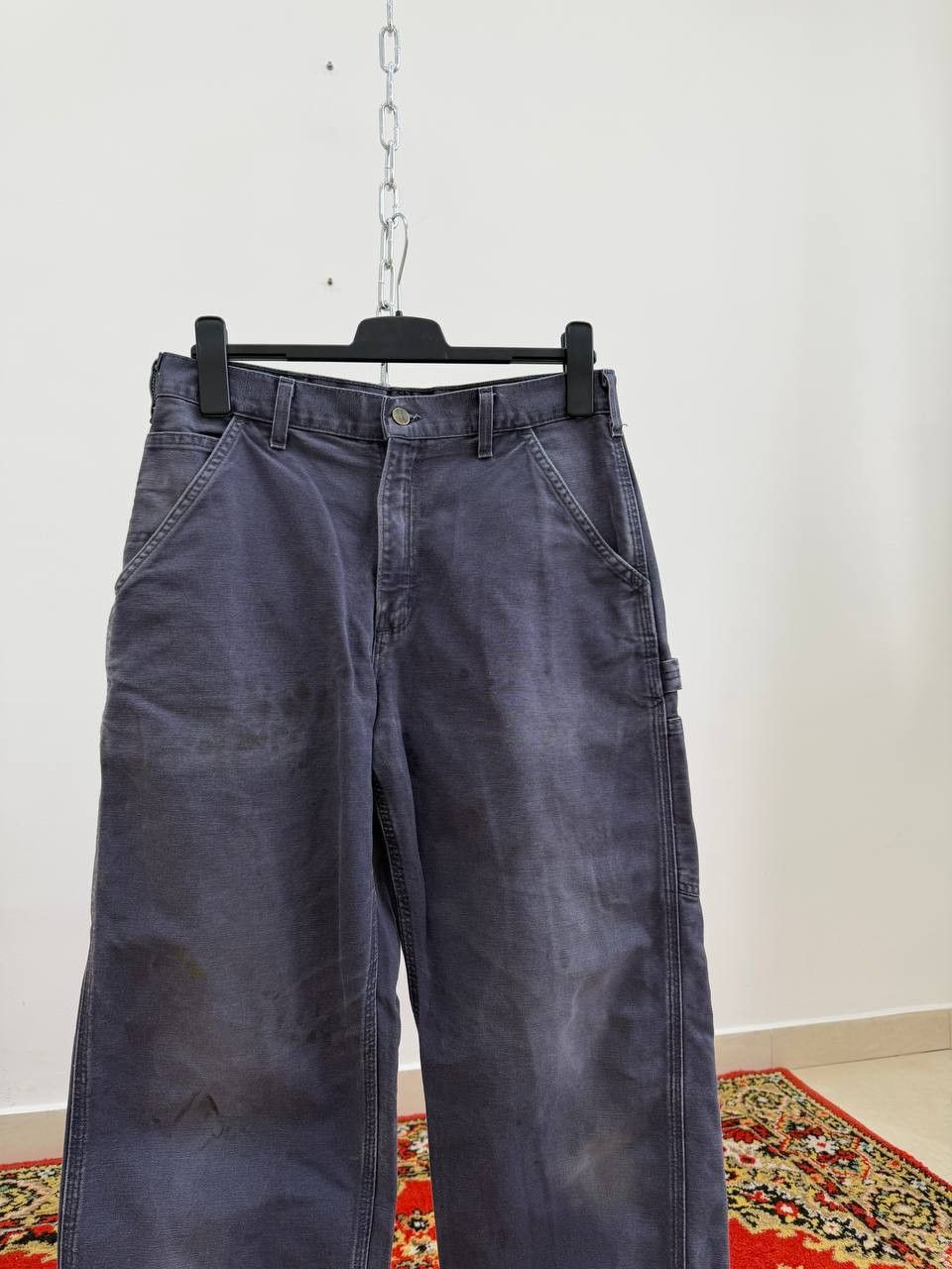 Carhartt Vintage Streetwear 90s Carhartt Double Knee Denim Pants Size US 32 / EU 48 - 12 Thumbnail