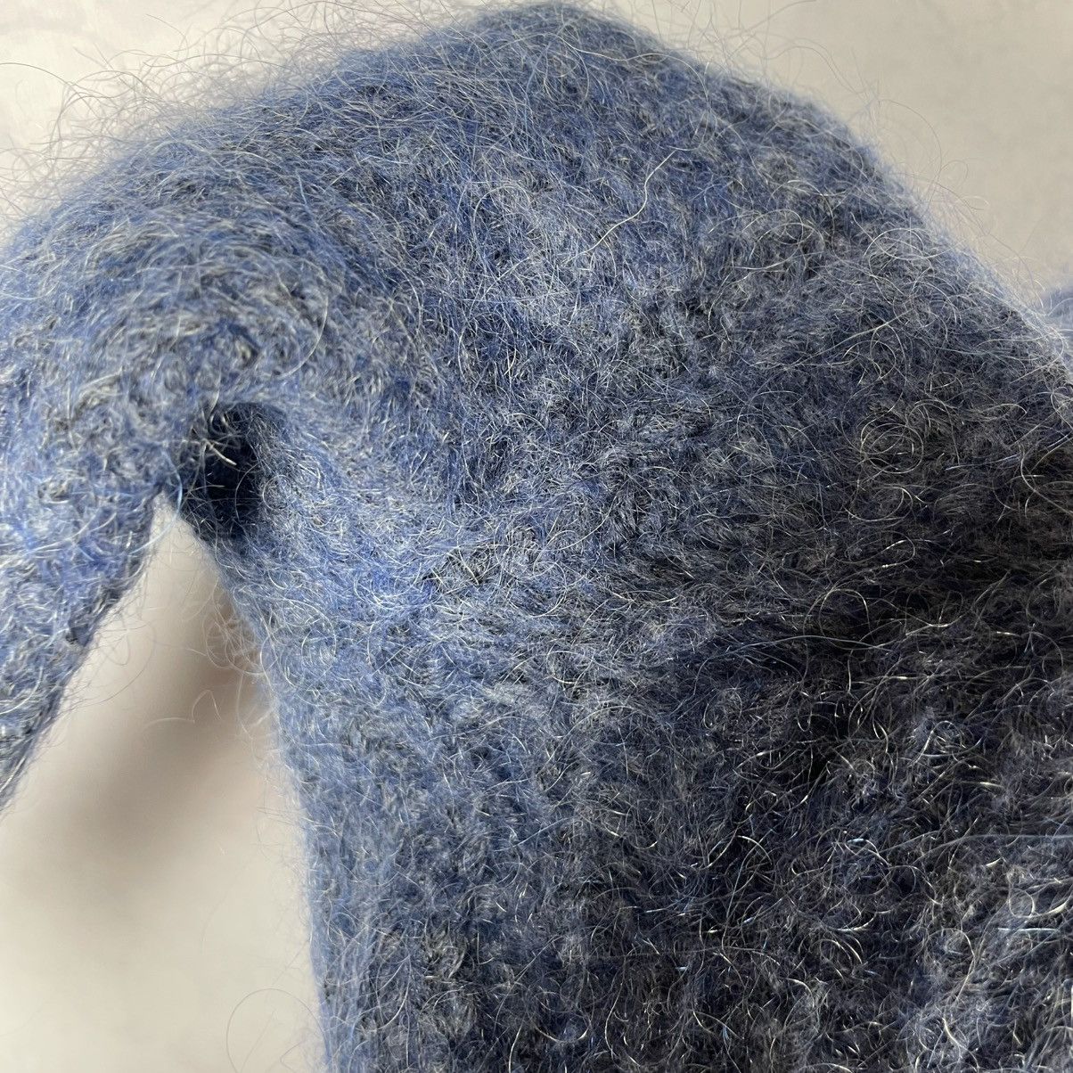Sezane Sezane Kid Mohair Merino Wool Achille Cardigan Sweater Size XS / US 0-2 / IT 36-38 - 19 Thumbnail