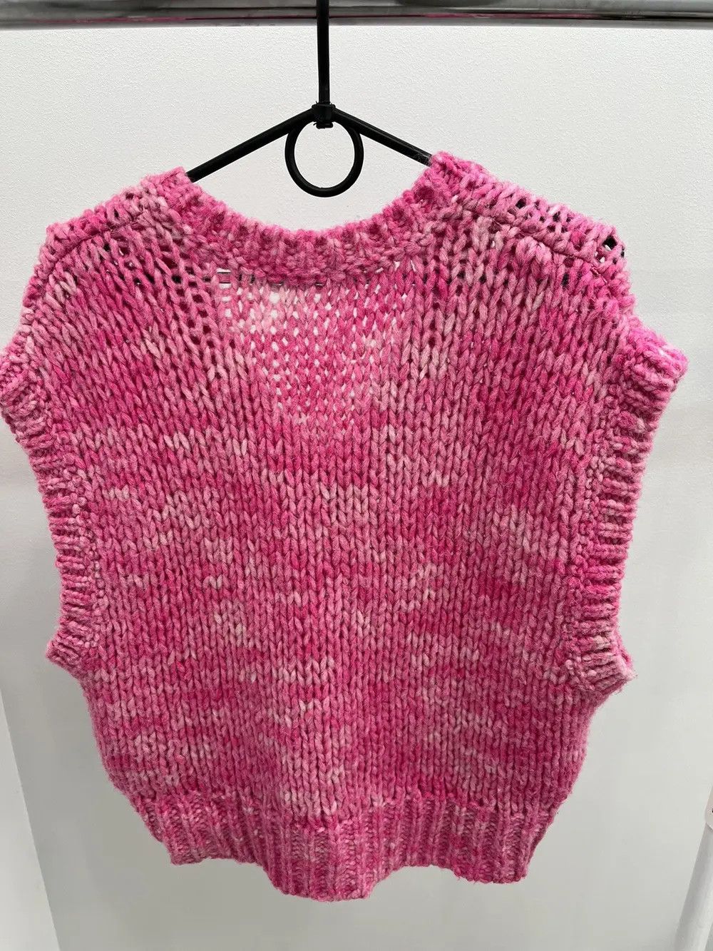 United Colors Of Benetton United Colors Of Benetton Heavy Knit Vest Size L / US 10 / IT 46 - 2 Thumbnail