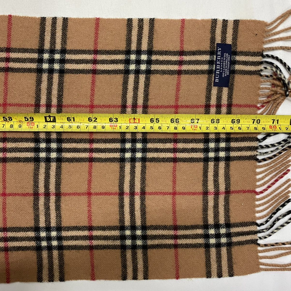 Burberry BURBERRYS SCARF MUFFLER BUR026 Size ONE SIZE - 3 Thumbnail