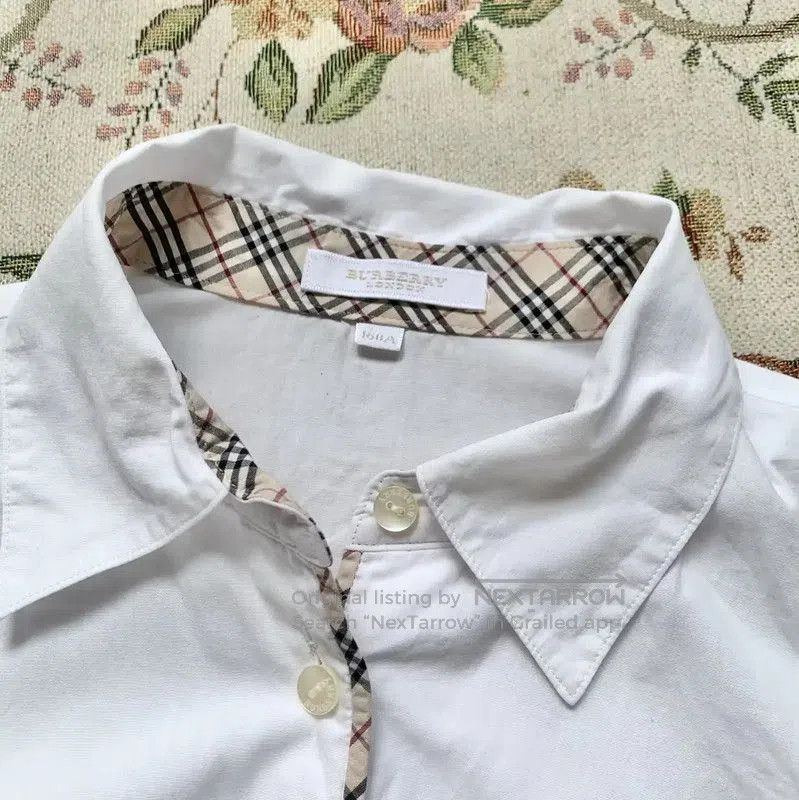 Burberry Burberry White Cotton Women's Shirt. Size M / US 6-8 / IT 42-44 - 2 Thumbnail