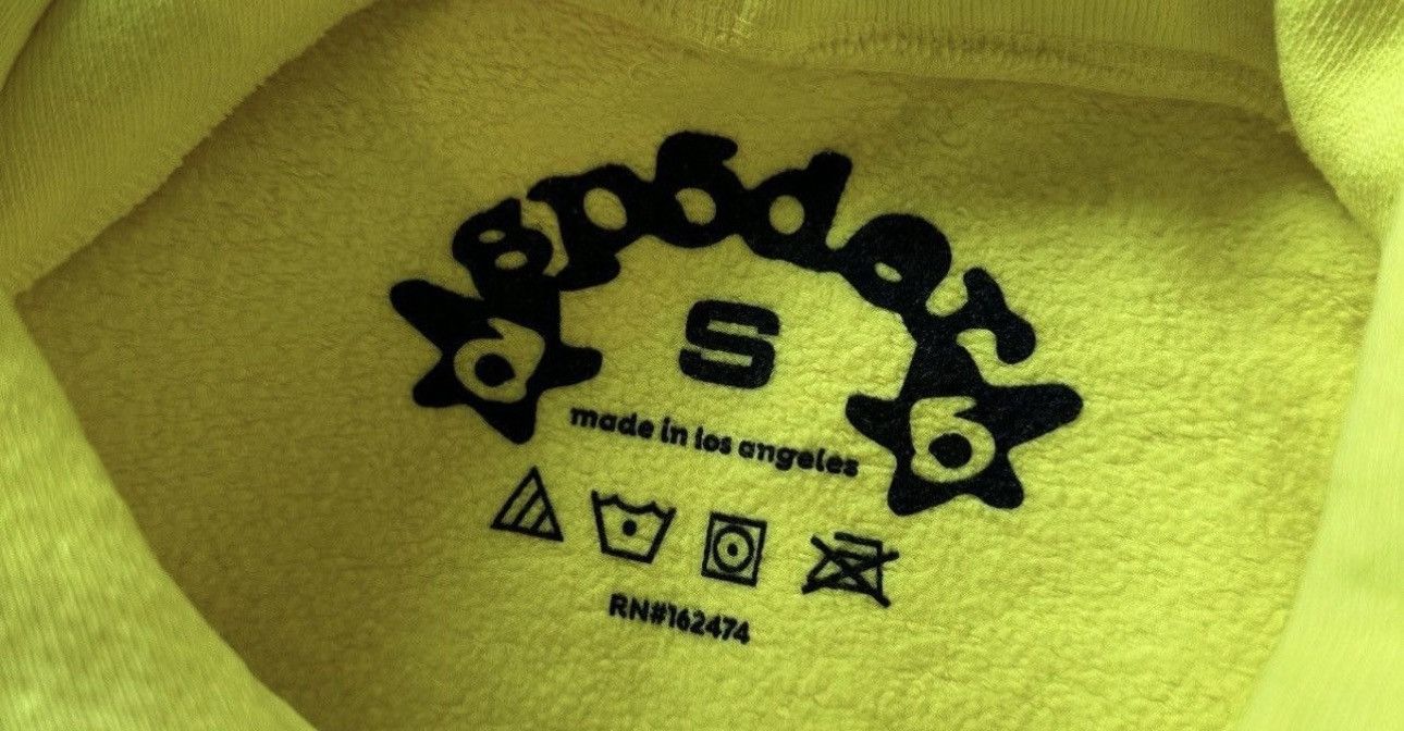 Sp5der SP5DER LEGACY HOODIE IN YELLOW Size US S / EU 44-46 / 1 - 7 Thumbnail