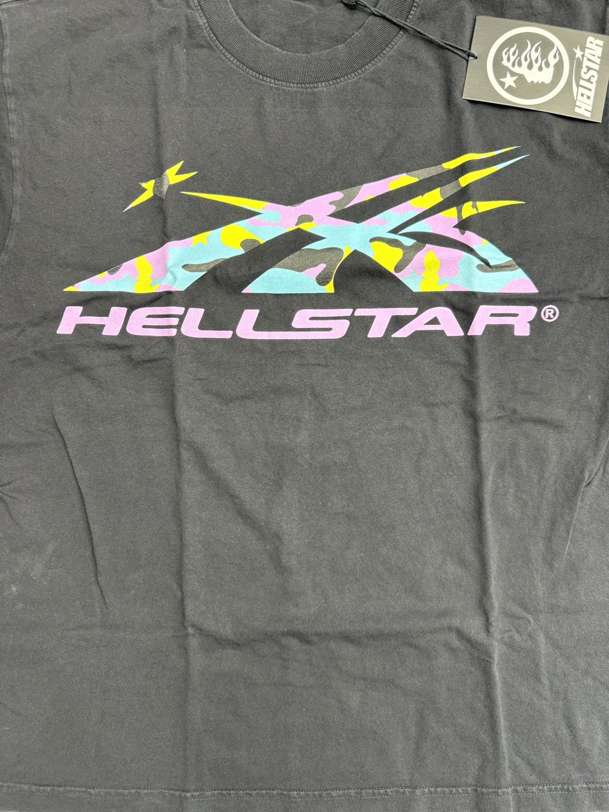 HELLSTAR Hellstar Camo Sports Logo T-shirt Size US L / EU 52-54 / 3 - 2 Thumbnail