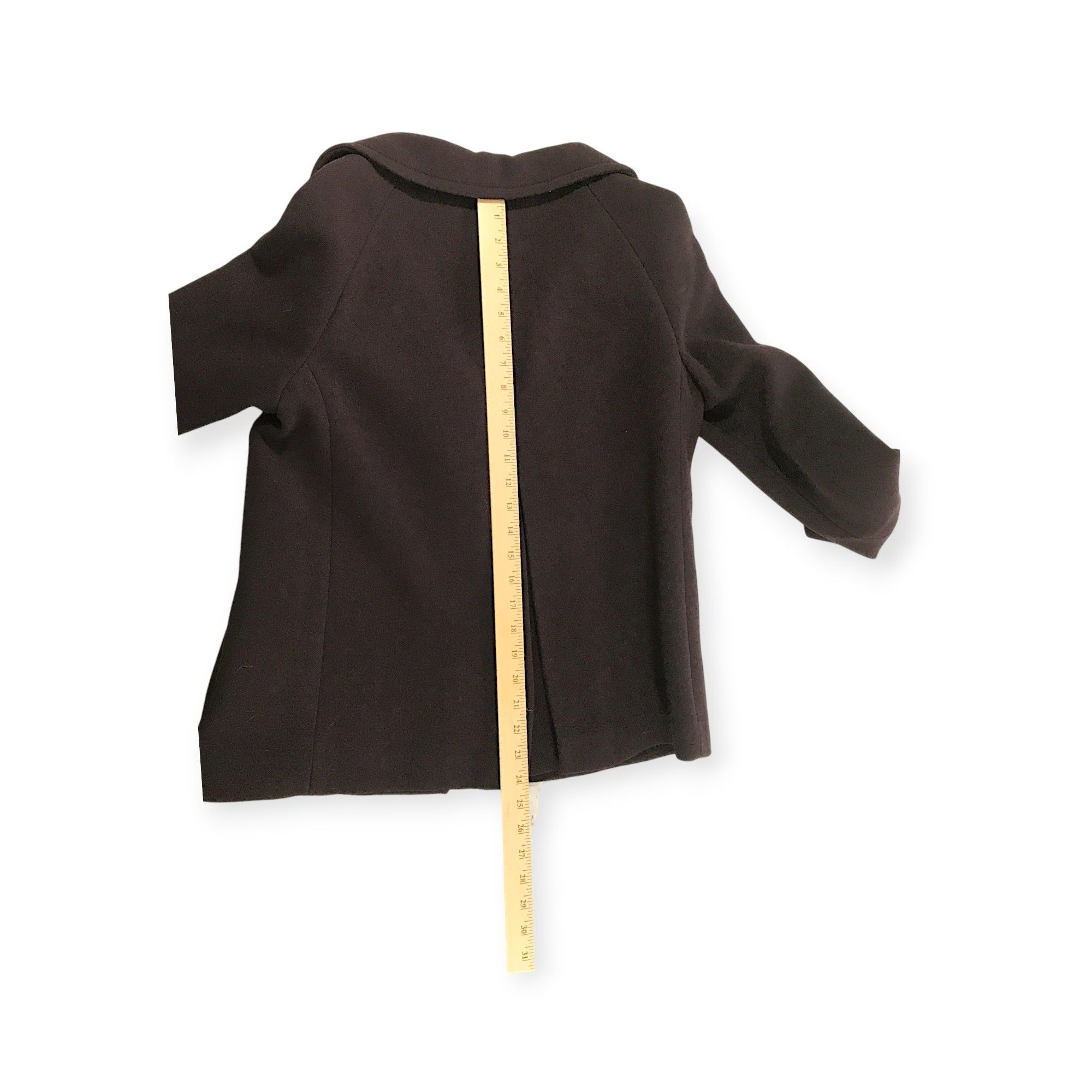 Prada Prada Wool Blend Swing Coat Jacket IT44 Burgundy Brown Made Size M / US 6-8 / IT 42-44 - 14 Thumbnail
