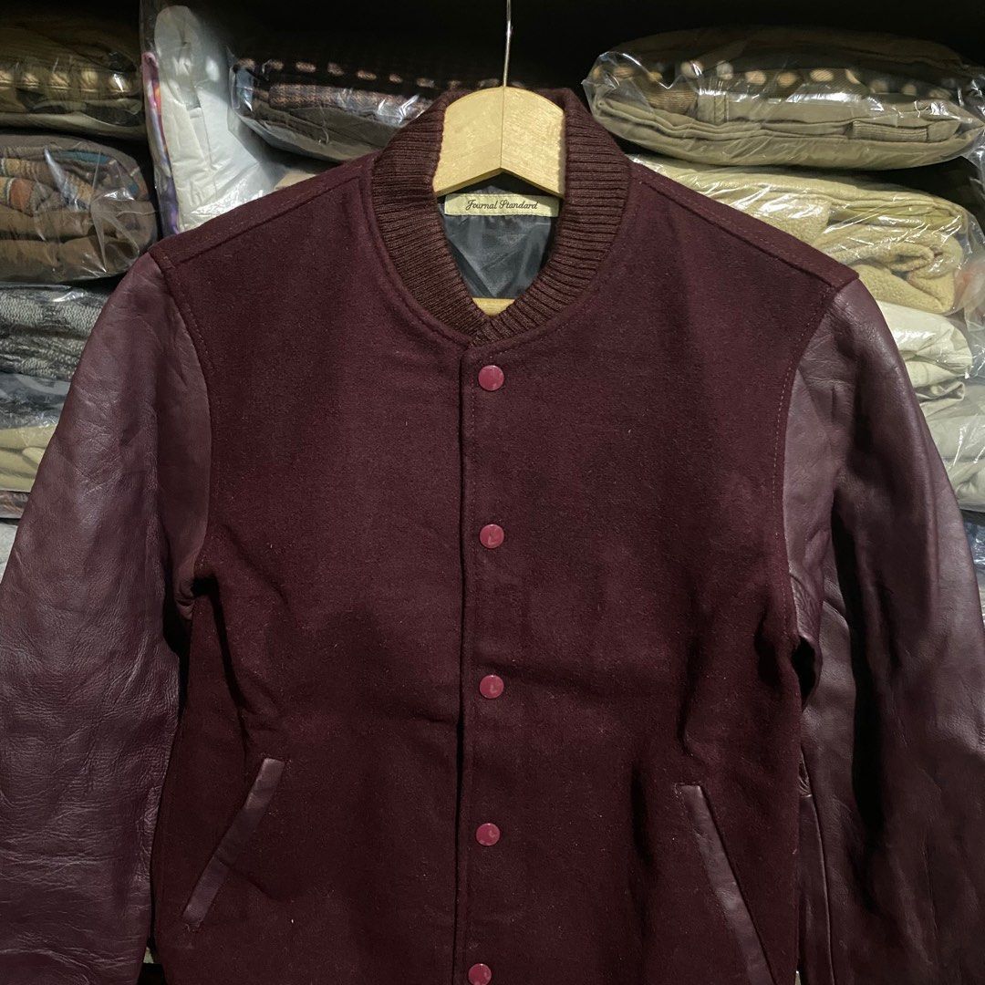 Journal Standard Journal standart varsity wool leather jacket Size US M / EU 48-50 / 2 - 3 Thumbnail