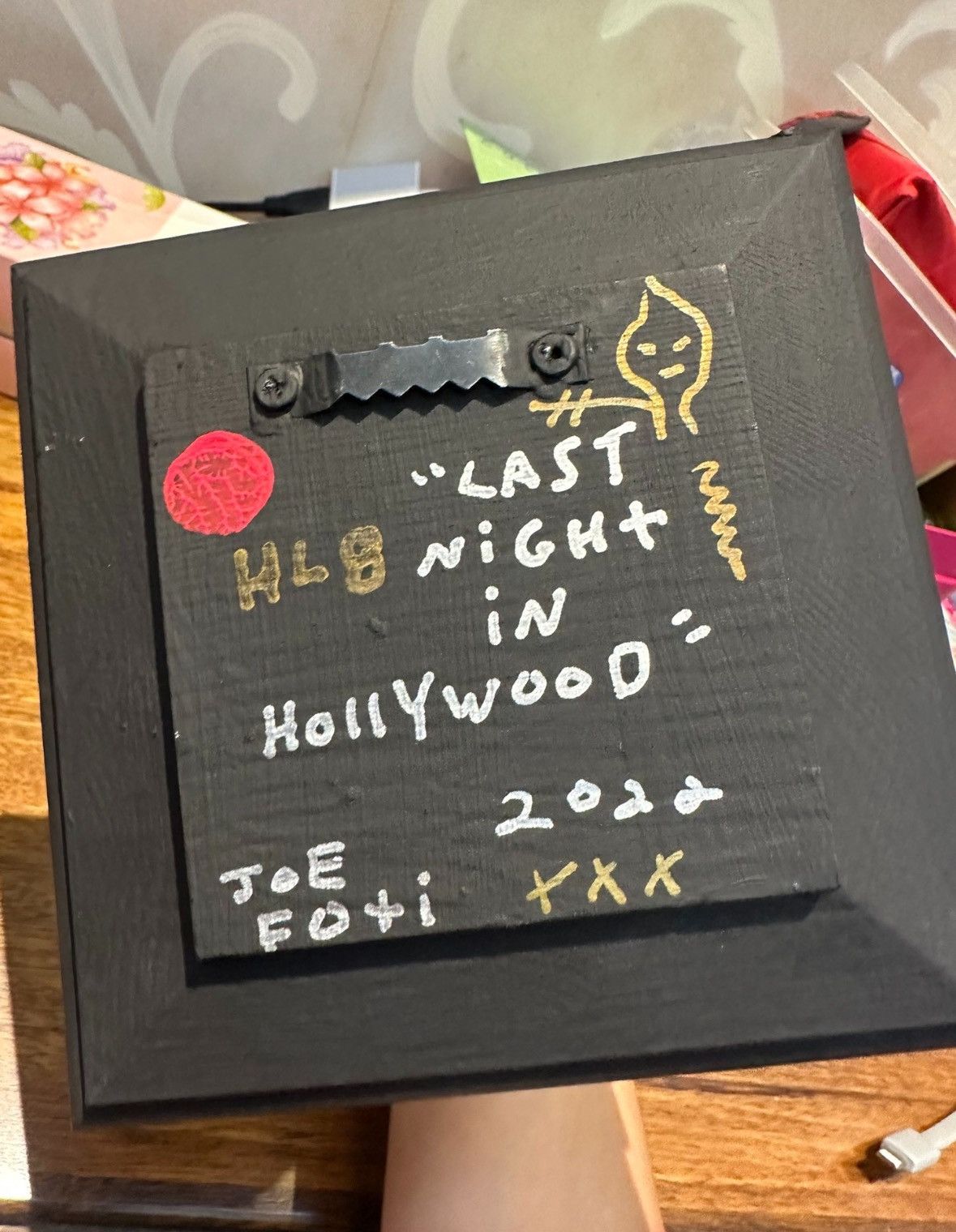 Chrome Hearts Joe foti last night in Hollywood artwork box 1 of 1 Size ONE SIZE - 3 Thumbnail
