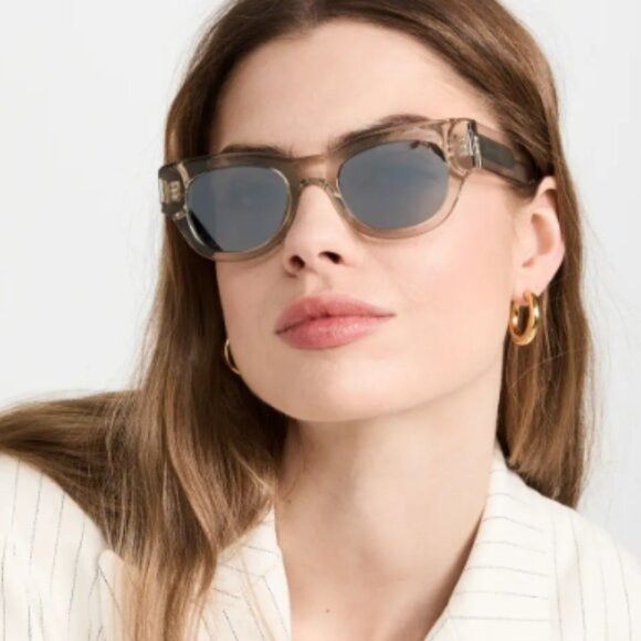Saint Laurent Paris 🕶️ New Saint Laurent SL573 003 Beige Sunglasses Size ONE SIZE - 2 Thumbnail