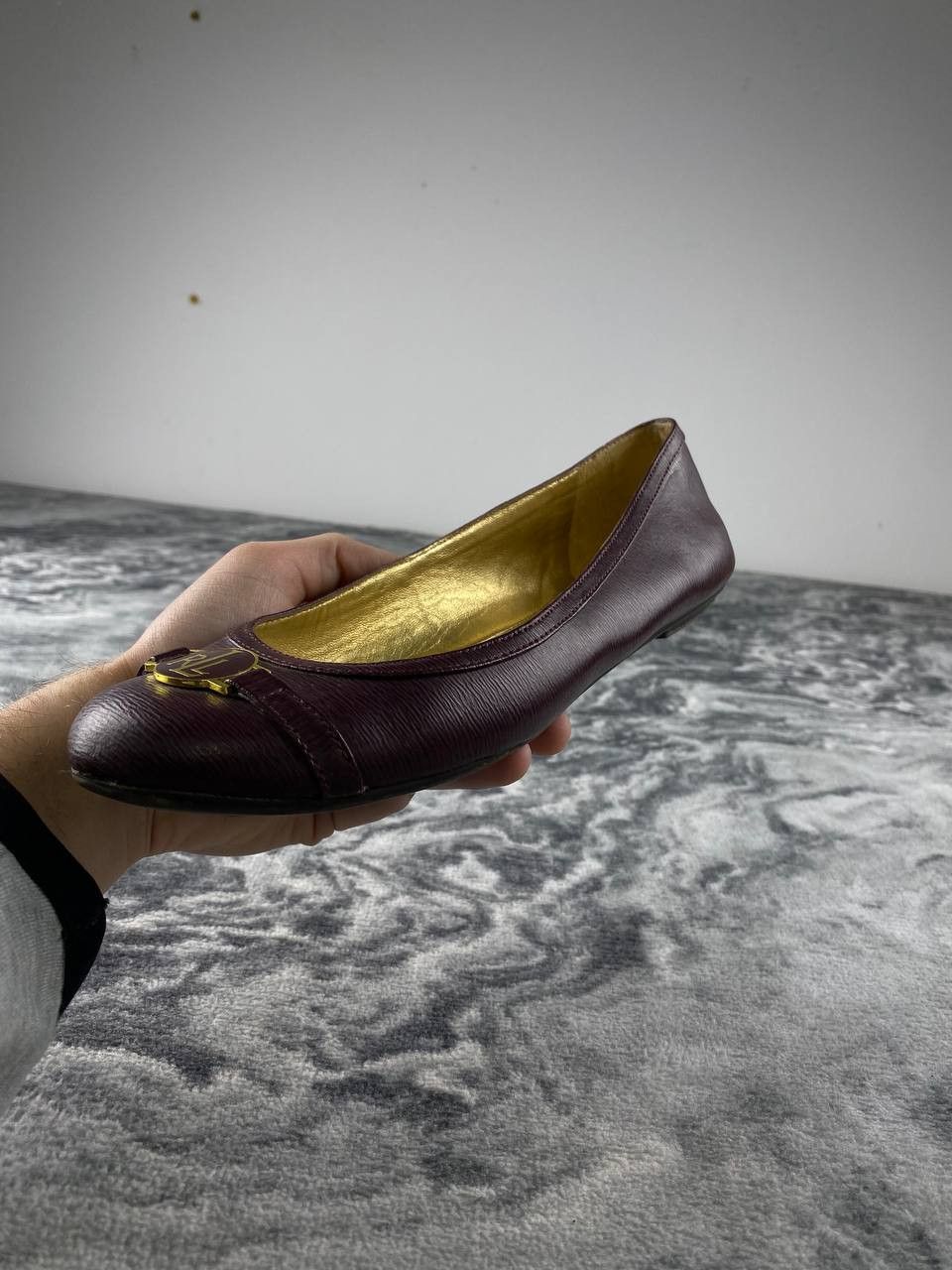 Lauren Ralph Lauren Lauren Ralph Lauren Leather Ballet Flats Women Size 8.5 Size US 8.5 / IT 38.5 - 7 Thumbnail