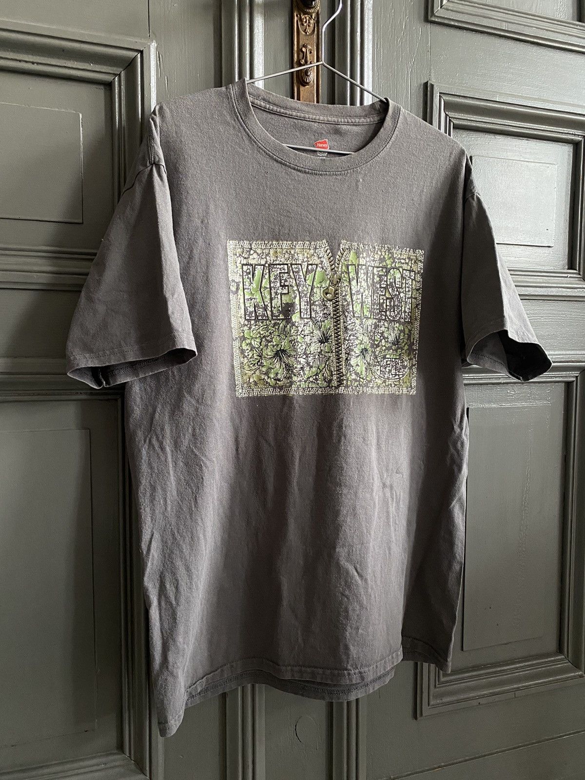 Hanes × Vintage Key West Florida Hanes Vintage T-Shirt Size US L / EU 52-54 / 3 - 4 Thumbnail