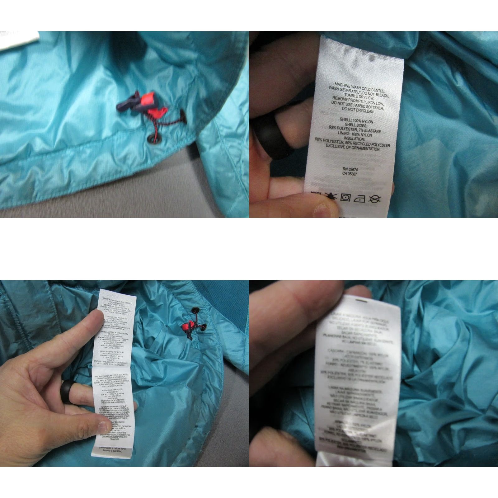 Mountain Hardwear Mountain Hardwear Jacket Womens Small Blue Puffer Thermal Elite Softshell Full Zip Outdoor Size S / US 4 / IT 40 - 8 Thumbnail