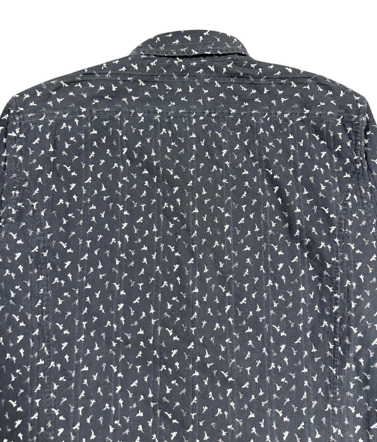 Yohji Yamamoto A.A.R Yohji Yamamoto Printed Shirt Button Ups Designer Size US L / EU 52-54 / 3 - 10 Thumbnail