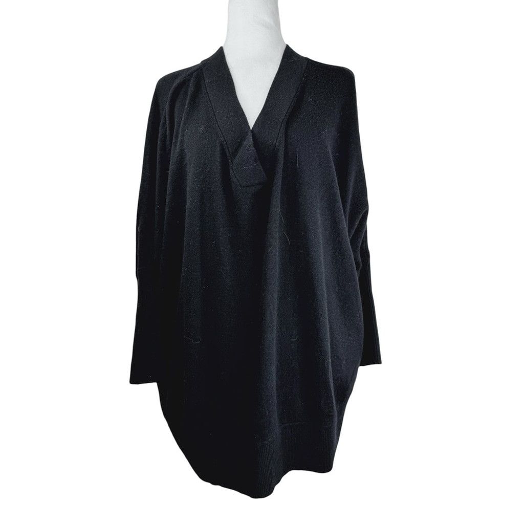 Other MATTY M Women's Contemporary Chic Black V-neck Sweater XXL Size XXL / US 16-18 / IT 52-54 - 4 Thumbnail