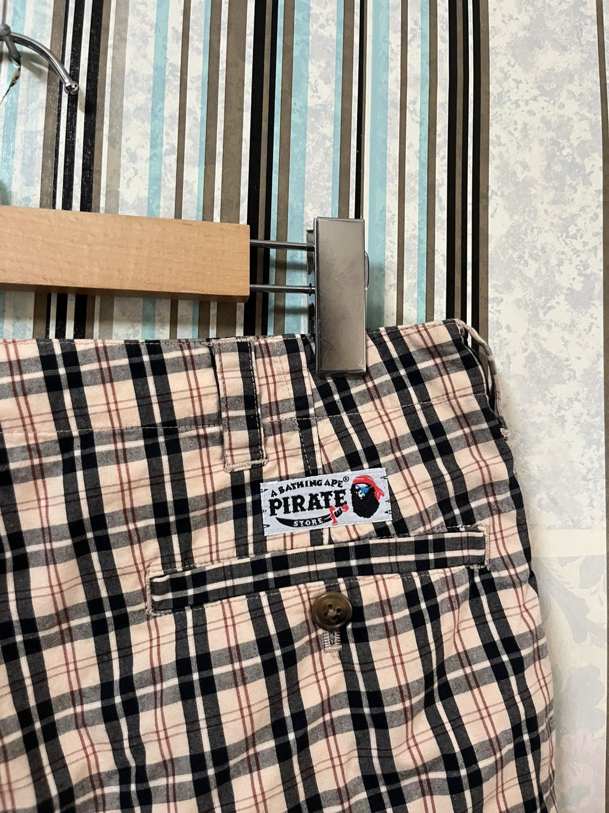 Bape 2000s nova checkered shorts #I2 Size US 30 / EU 46 - 5 Thumbnail