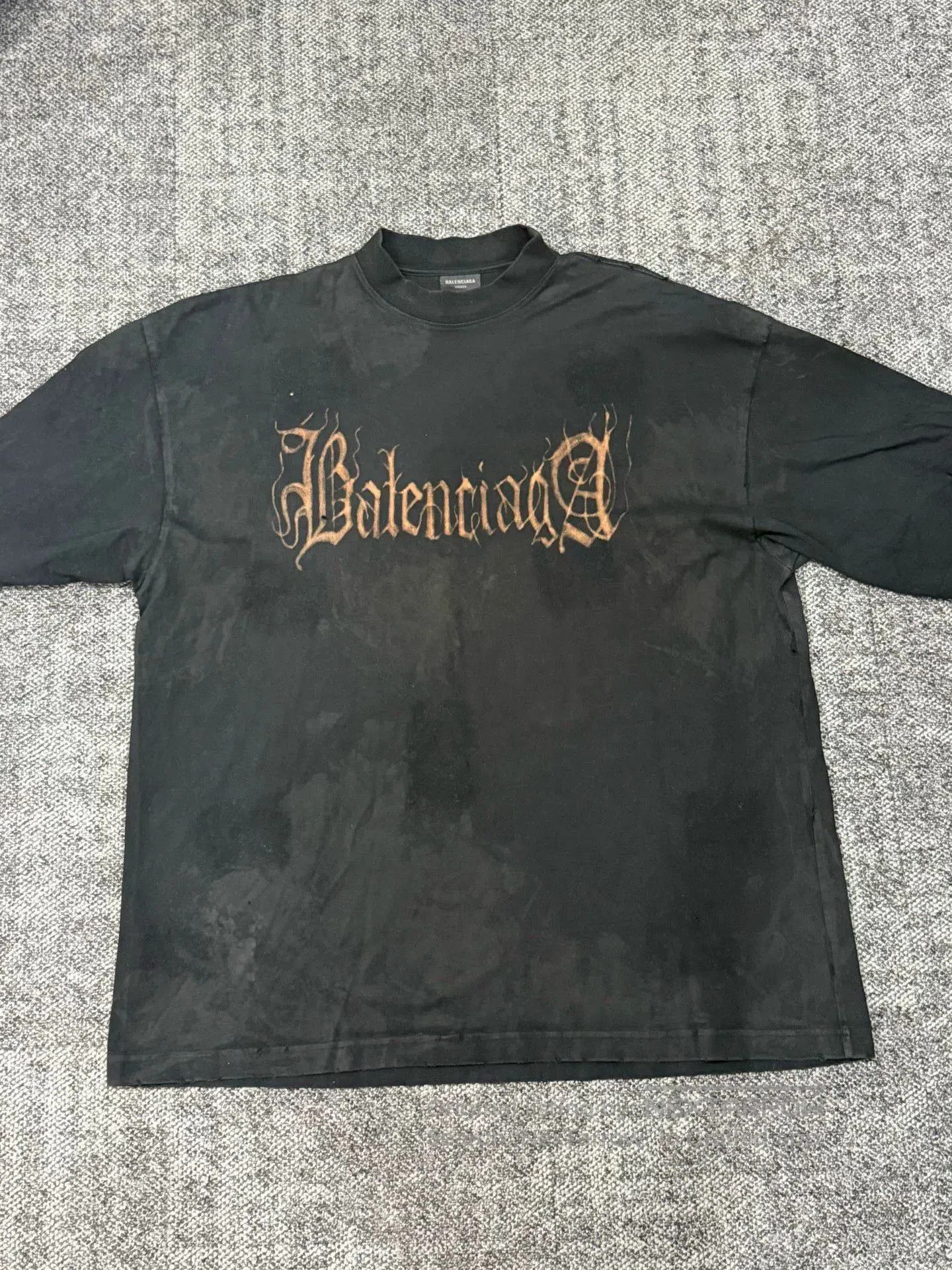 Balenciaga Balenciaga Black S/S Basic Tee S. Size US S / EU 44-46 / 1 - 1 Thumbnail
