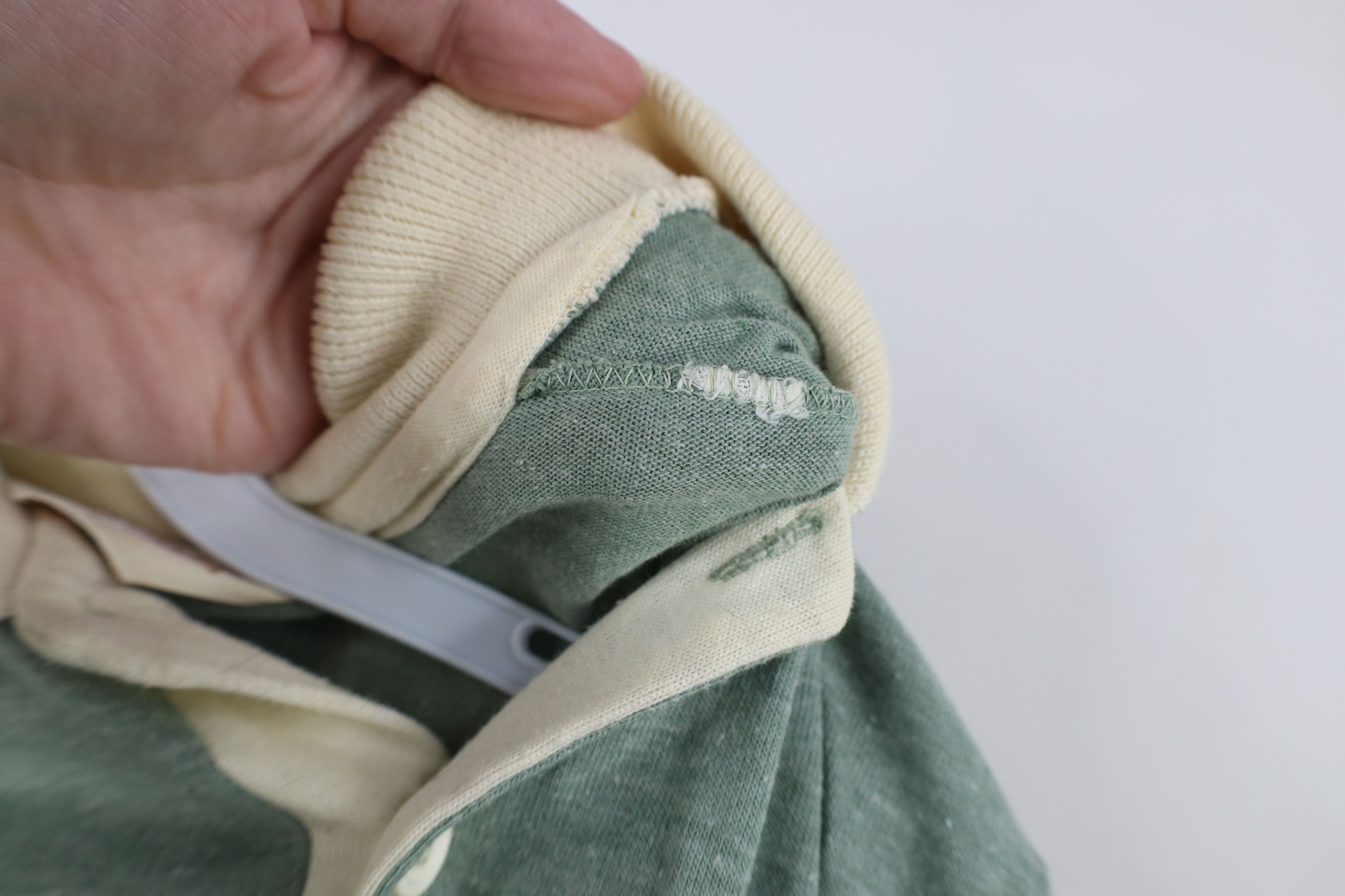 Vintage Vintage 70s Streetwear Jersey Collared Polo Shirt Green USA Size US M / EU 48-50 / 2 - 12 Thumbnail