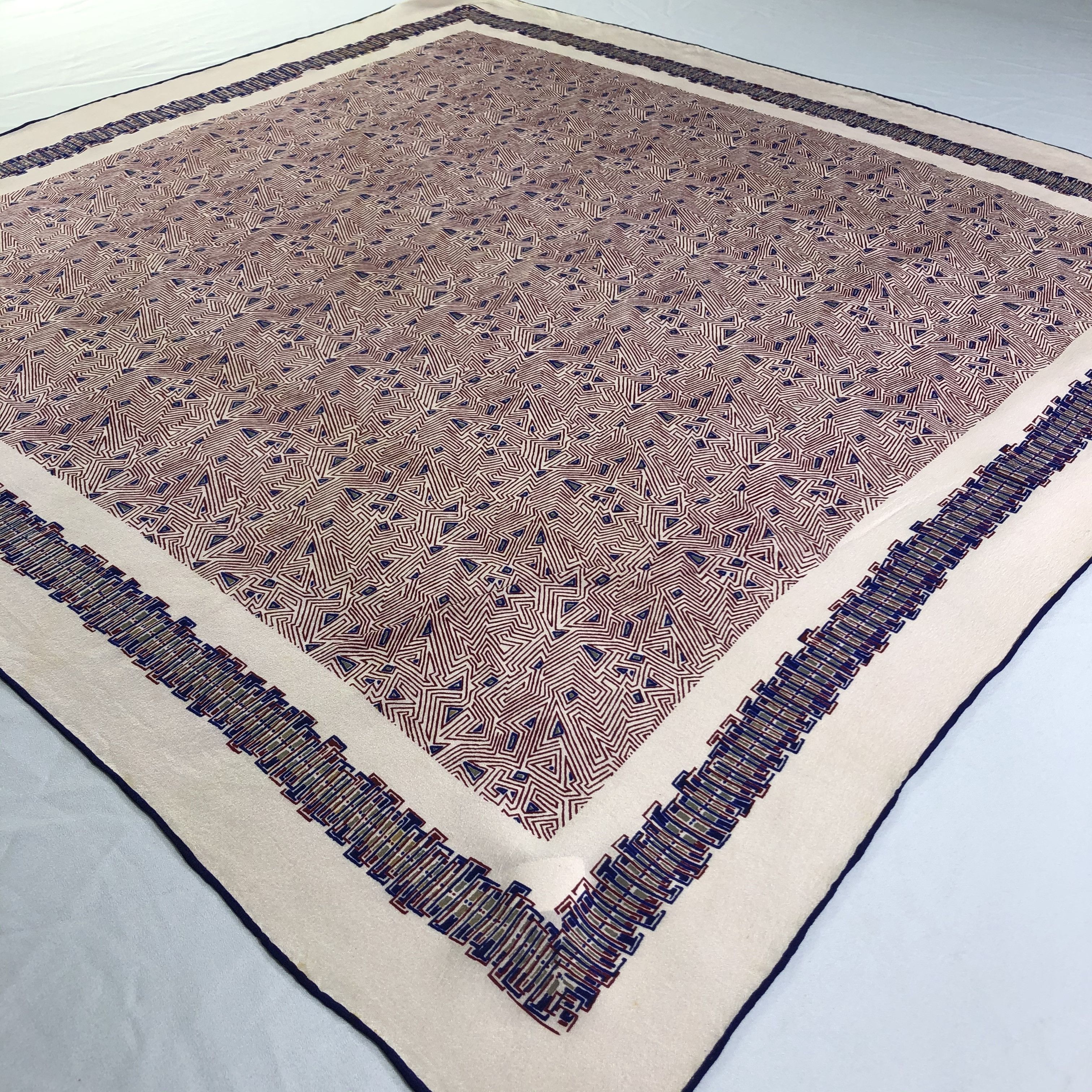 Vintage Vintage Silk Scarf Size ONE SIZE - 4 Thumbnail