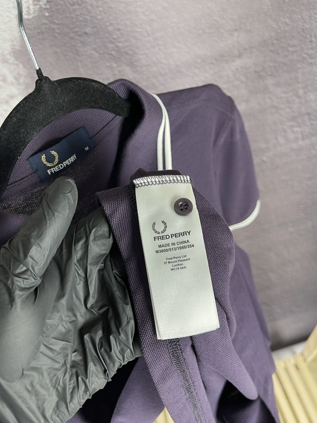 Fred Perry Fred Perry violet striped polo tee shirt Size US M / EU 48-50 / 2 - 7 Thumbnail