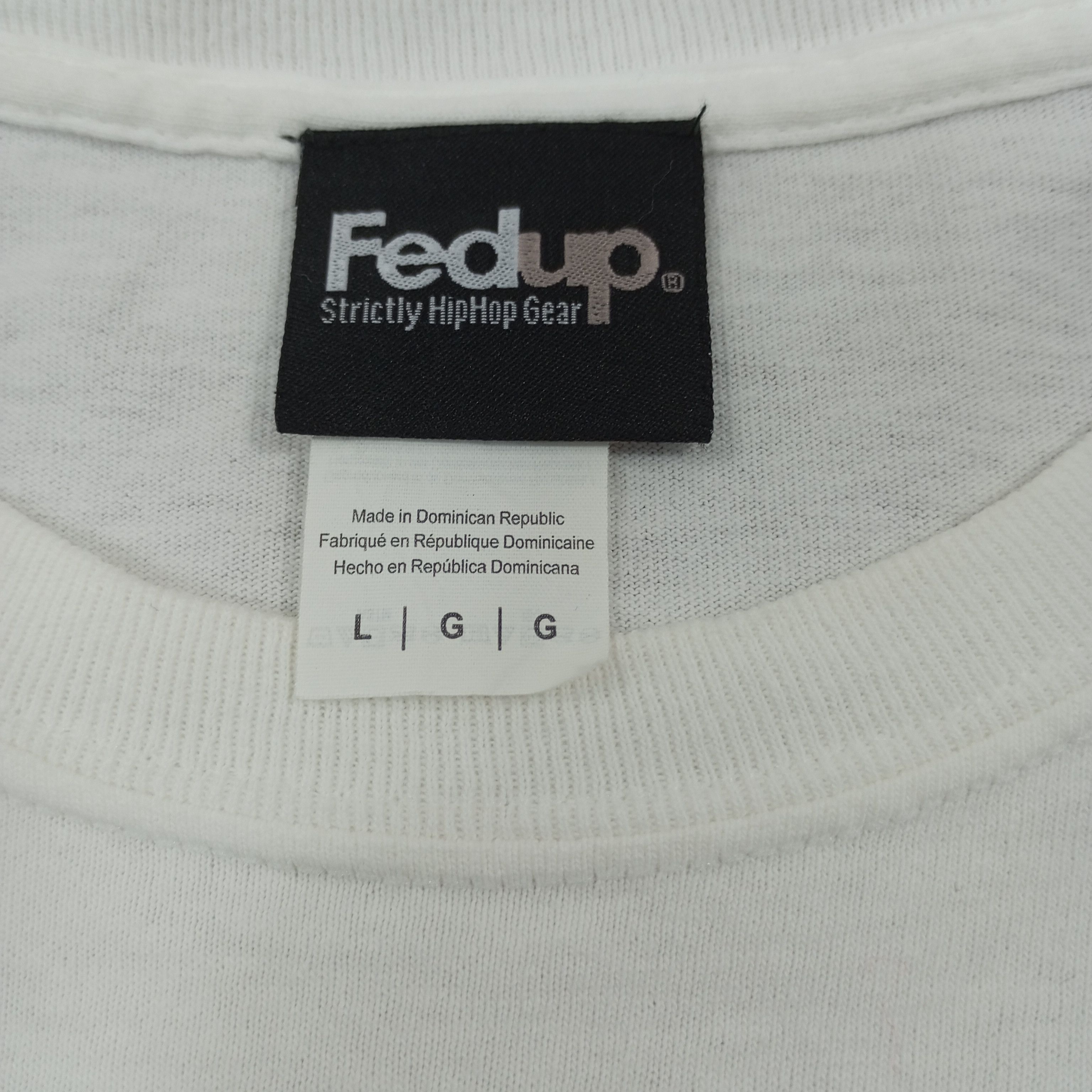 Vintage Fedup Parody Fedex Logo Design Streetwear Tshirt Size US L / EU 52-54 / 3 - 5 Thumbnail