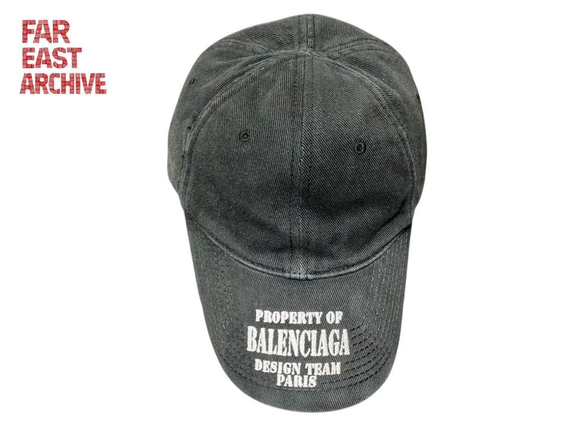 Balenciaga Property Of Balenciaga Ballcap Hat Size ONE SIZE - 1 Thumbnail
