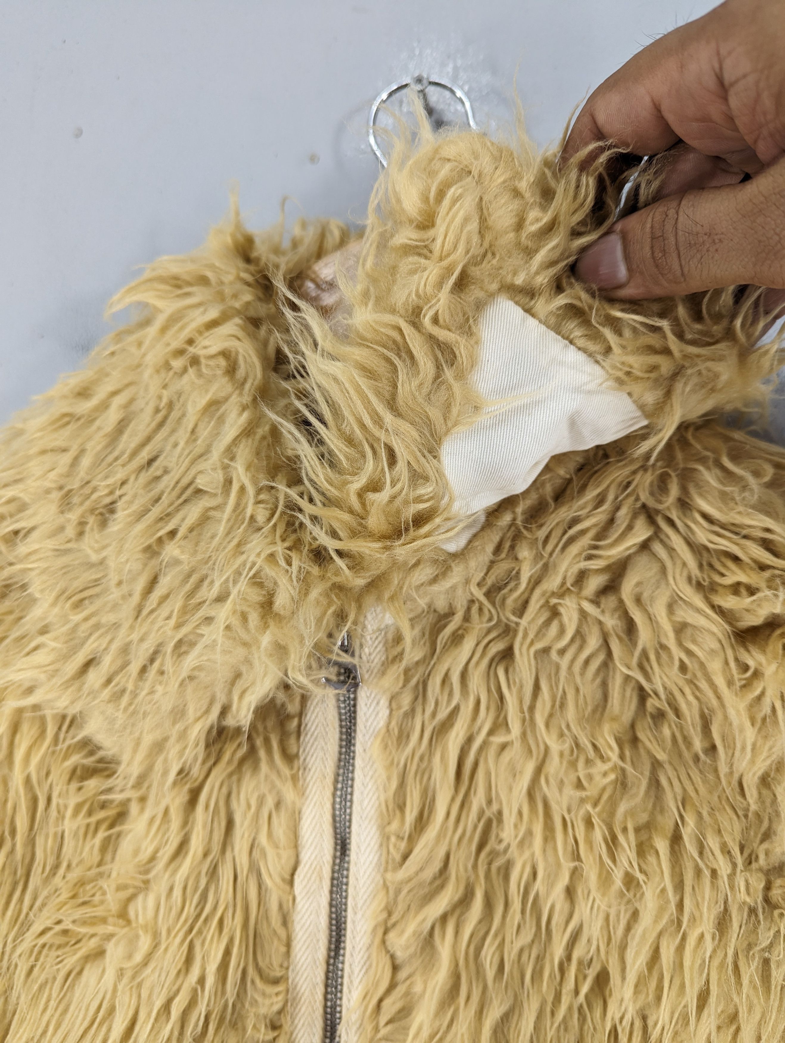 Other RA-RE Italy Faux Fur Zip Vest Jacket Size M / US 6-8 / IT 42-44 - 5 Thumbnail