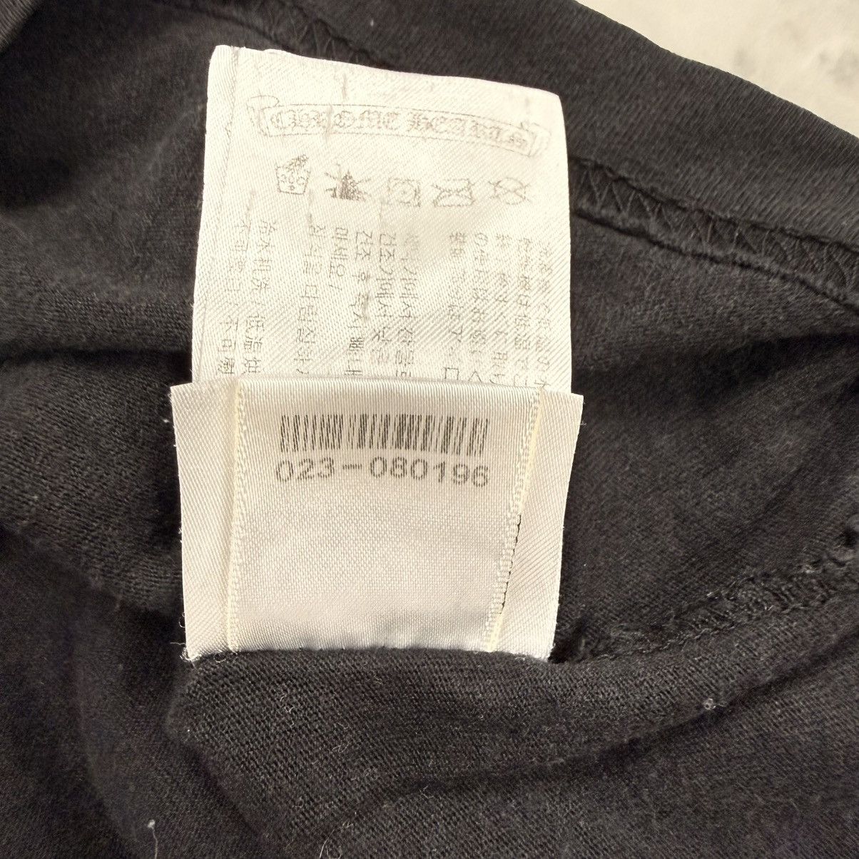 Chrome Hearts Chrome Hearts Hong Kong Horseshoe Black Long Sleeve Tee Size US XL / EU 56 / 4 - 14 Thumbnail