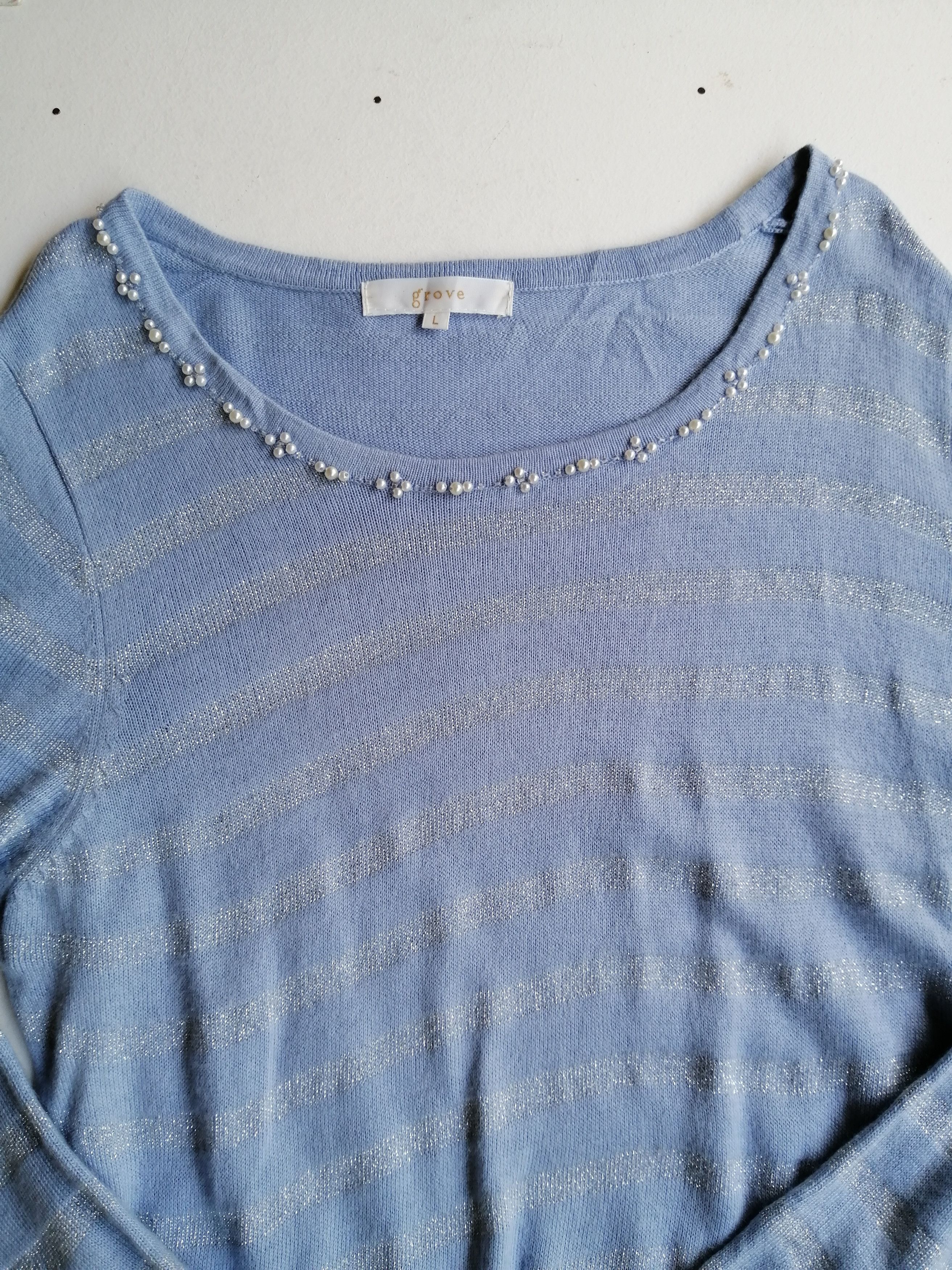 Designer × Vintage Vintage Grove Knitwear Size US L / EU 52-54 / 3 - 5 Thumbnail