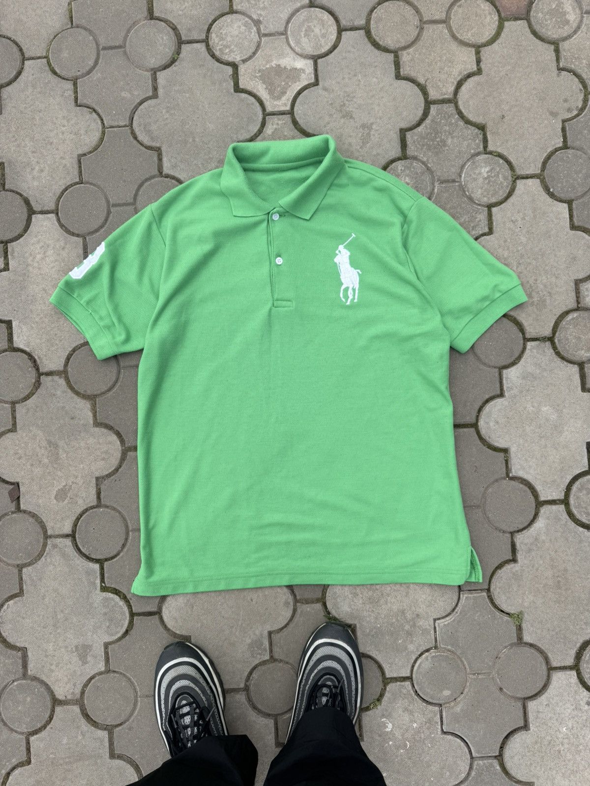 Polo Ralph Lauren × Vintage Vintage Ralph Lauren Big Pony Polo Chief Keef Size US XL / EU 56 / 4 - 2 Thumbnail