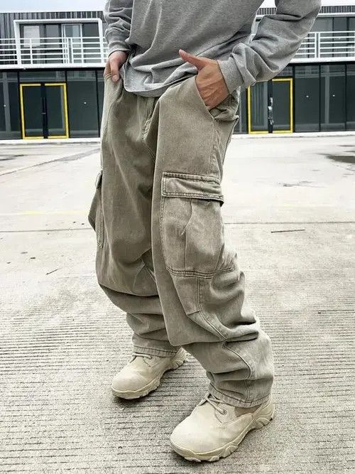 Jean Norika x Ibuki Cargo Loose Fit Pants Gorpcore Size US 32 / EU 48 - 7 Thumbnail