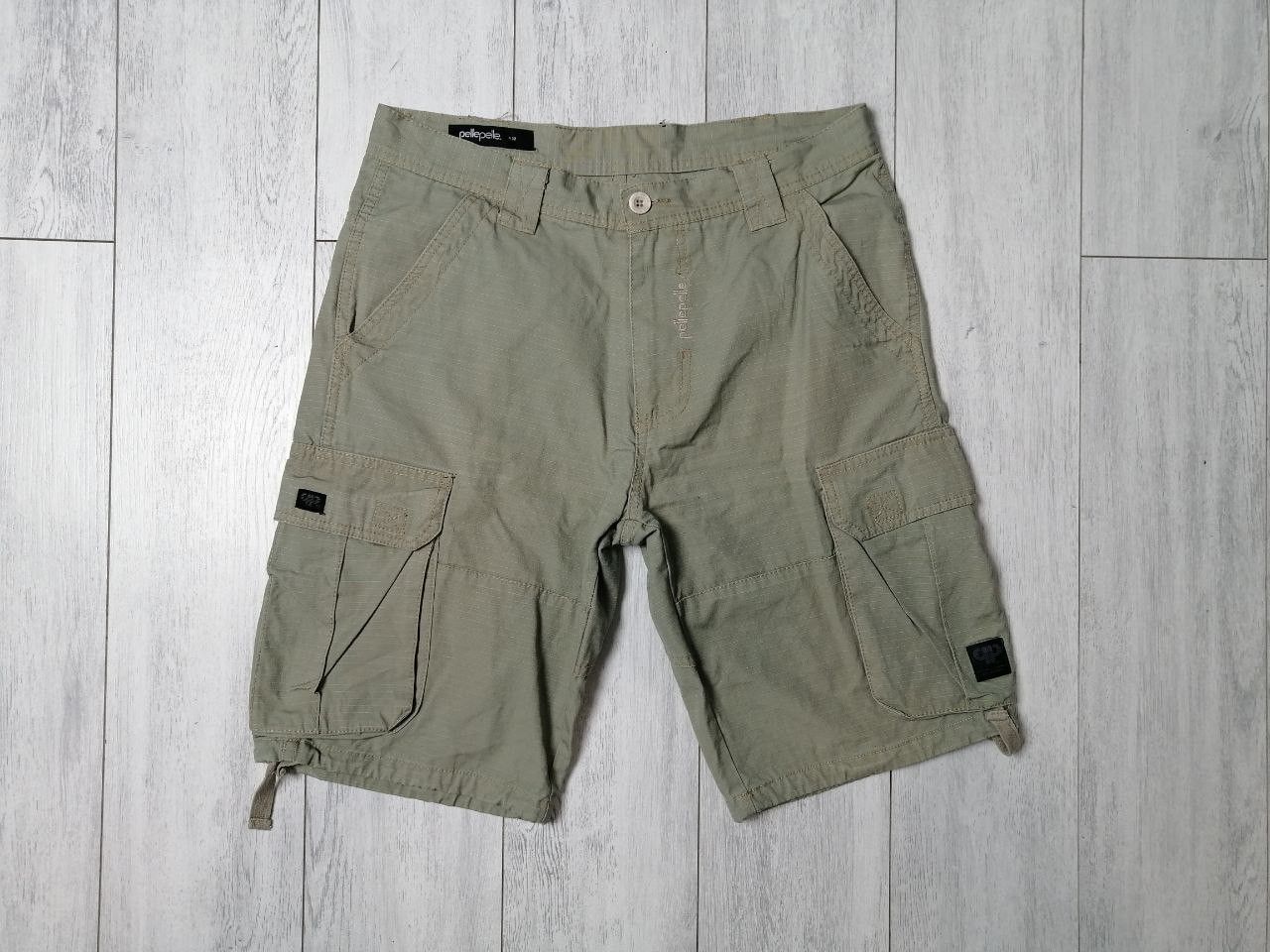 Pelle Pelle × Vintage Vintage Pelle Pelle Cargo Shorts Y2K Style Size US 32 / EU 48 - 1 Thumbnail