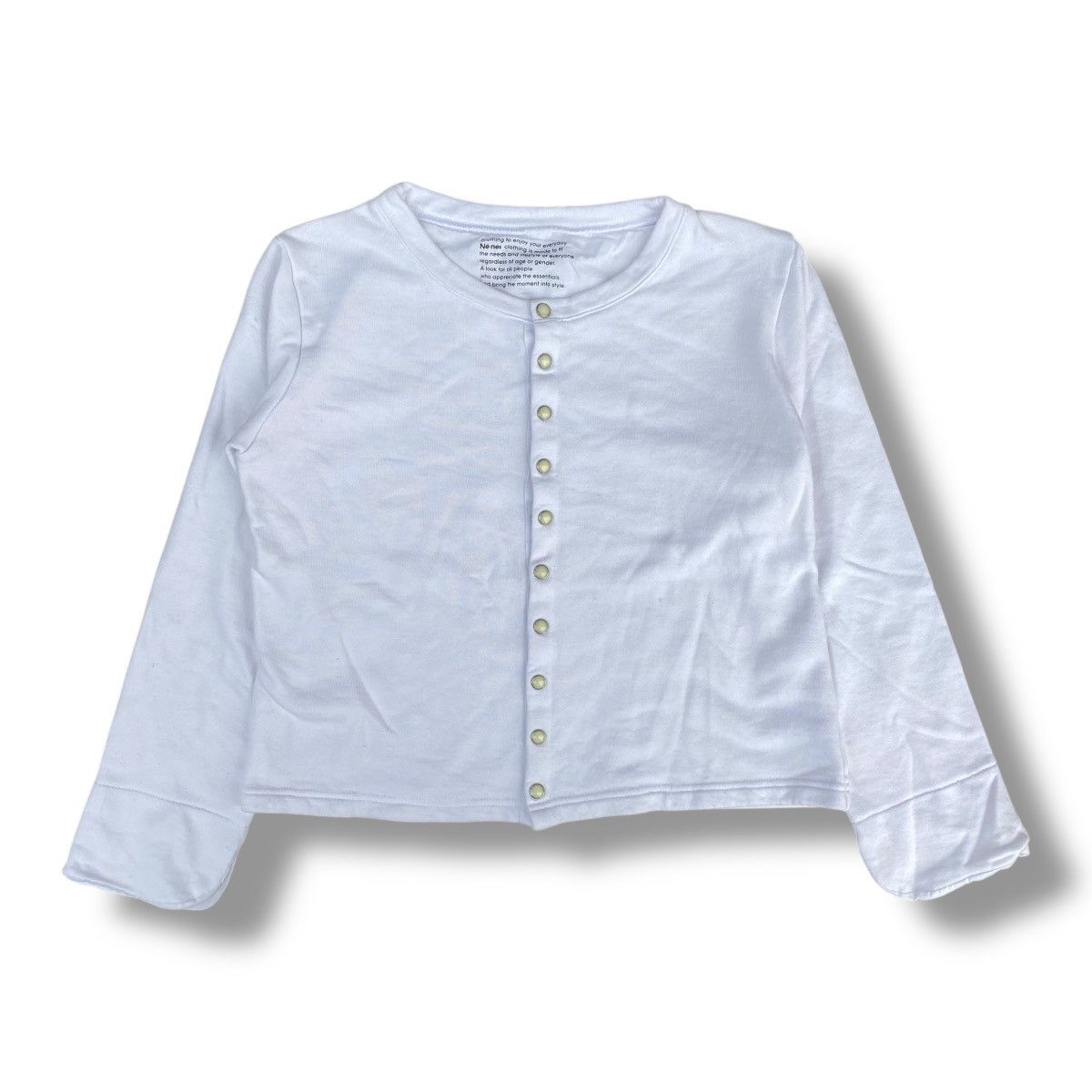 Issey Miyake × Ne-Net Vintage Ne-Net by Issey Miyake Snap Button Sweater. #E7 Size S / US 4 / IT 40 - 1 Thumbnail