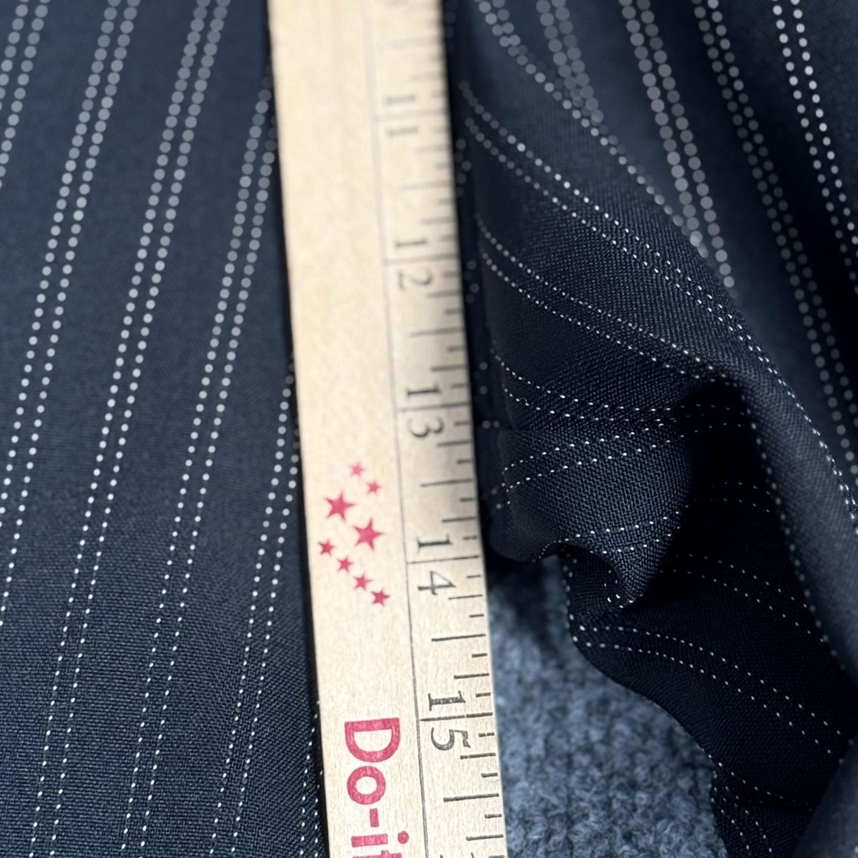 Vintage VINTAGE Pinstripe Dress Pants 10P Straight Elastic Waist Corpcore Office USA Women Pants 32in Waist 28in Inseam Size 32" / US 10 / IT 46 - 7 Thumbnail