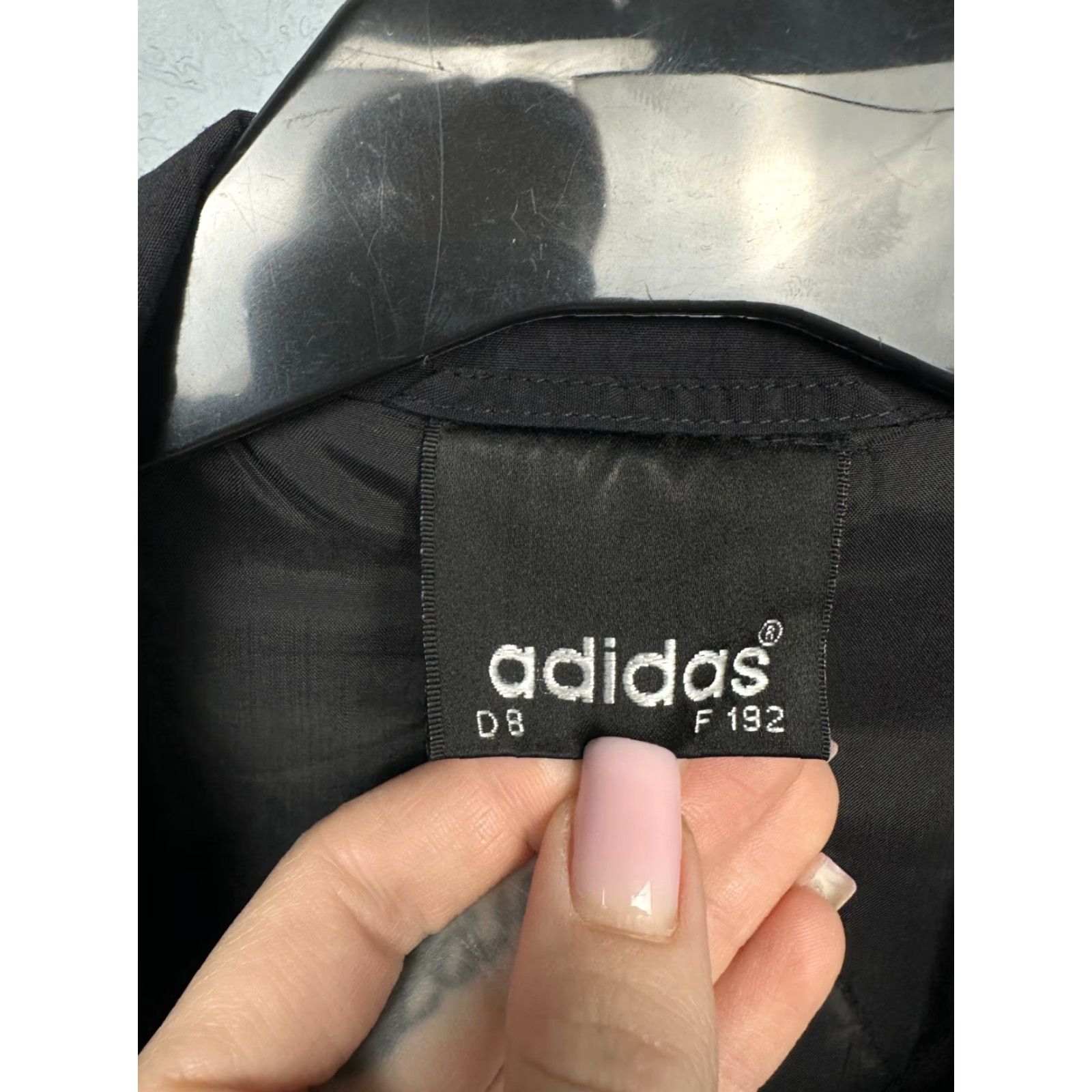 Adidas Adidas Vintage Mens Baggy Nylon Insulated Jacket L Black Windbreaker 90s Mens Size US L / EU 52-54 / 3 - 4 Thumbnail