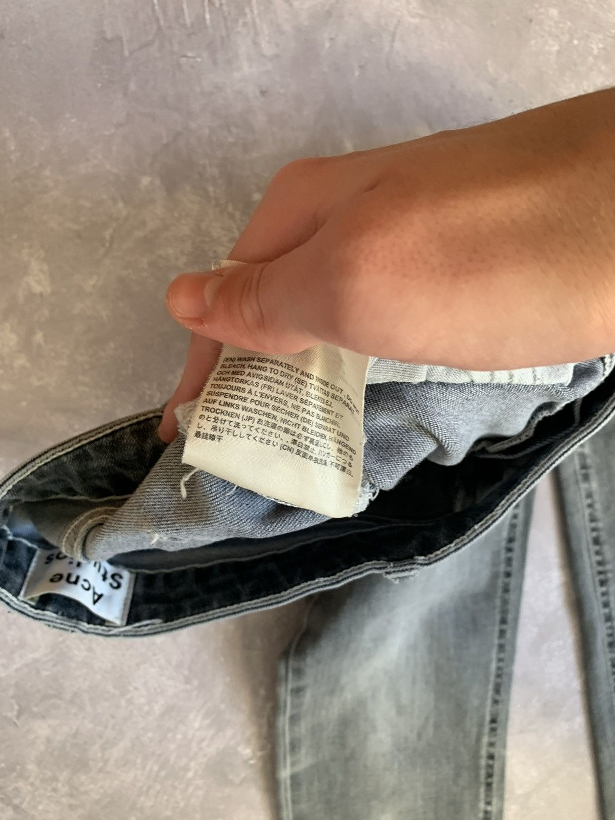 Acne Studios Acne Studios Skin 5 LT USD Grey Jeans Size 25" / US 0 / IT 36 - 5 Thumbnail