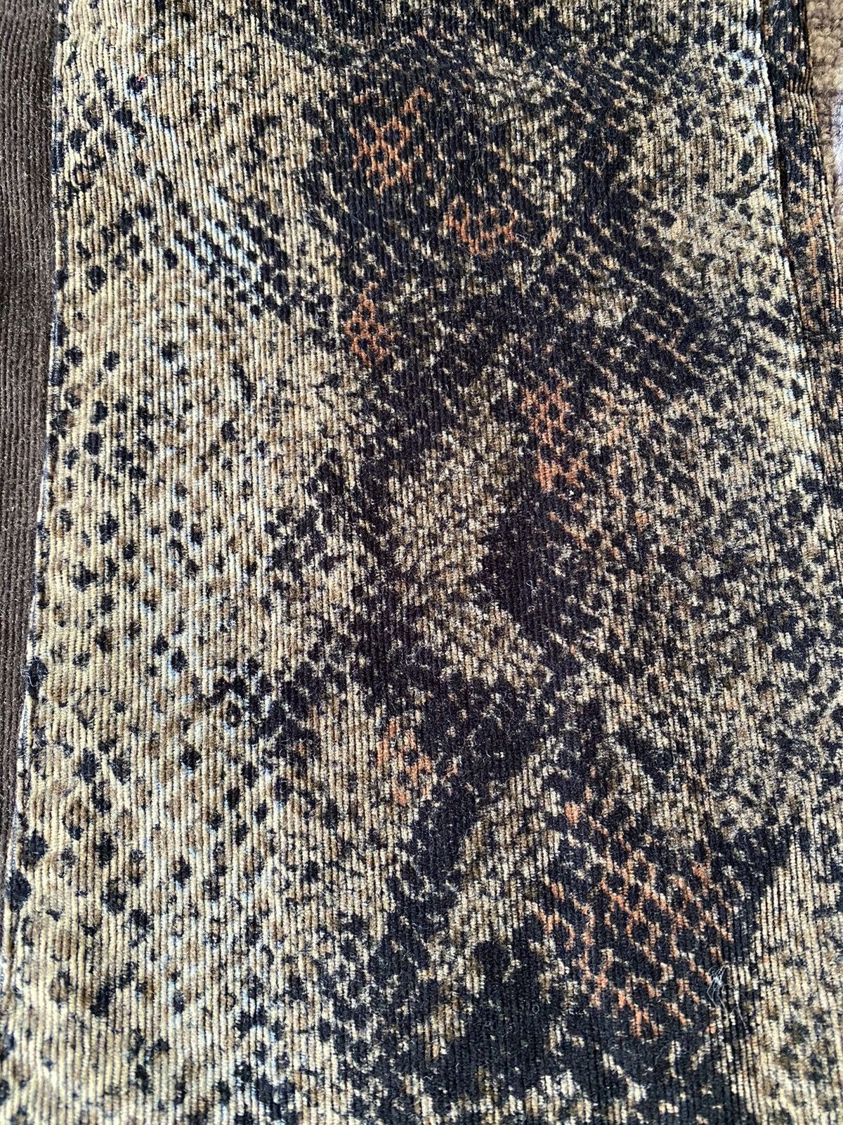 Hysteric Glamour Y2k Interflow snakeskin ifsixwasnine bootcut pants Size US 31 - 4 Thumbnail
