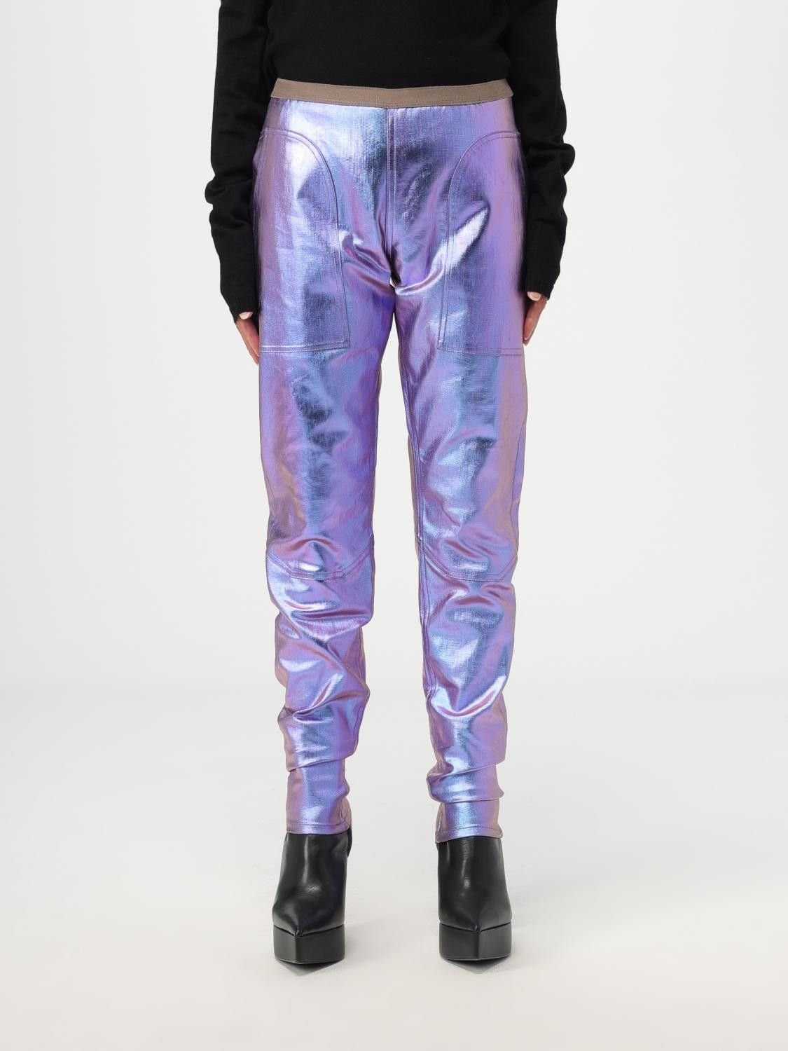 Rick Owens o1y0126 Denim Pant in Purple Size 26" / US 2 / IT 38 - 1 Thumbnail