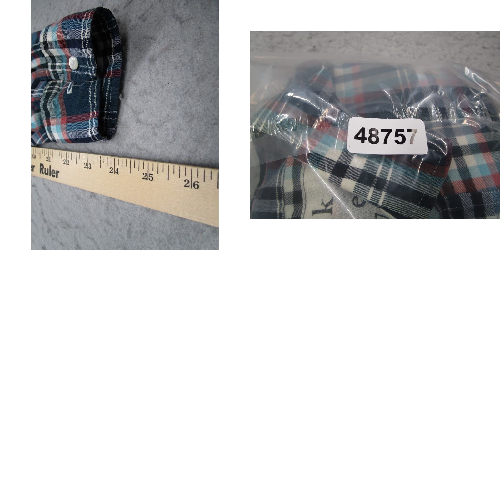 Frank & Eileen Frank & Eileen Button-Up Shirt Women Small Blue Check Twill Long Sleeve Casual Travel Size S / US 4 / IT 40 - 8 Thumbnail