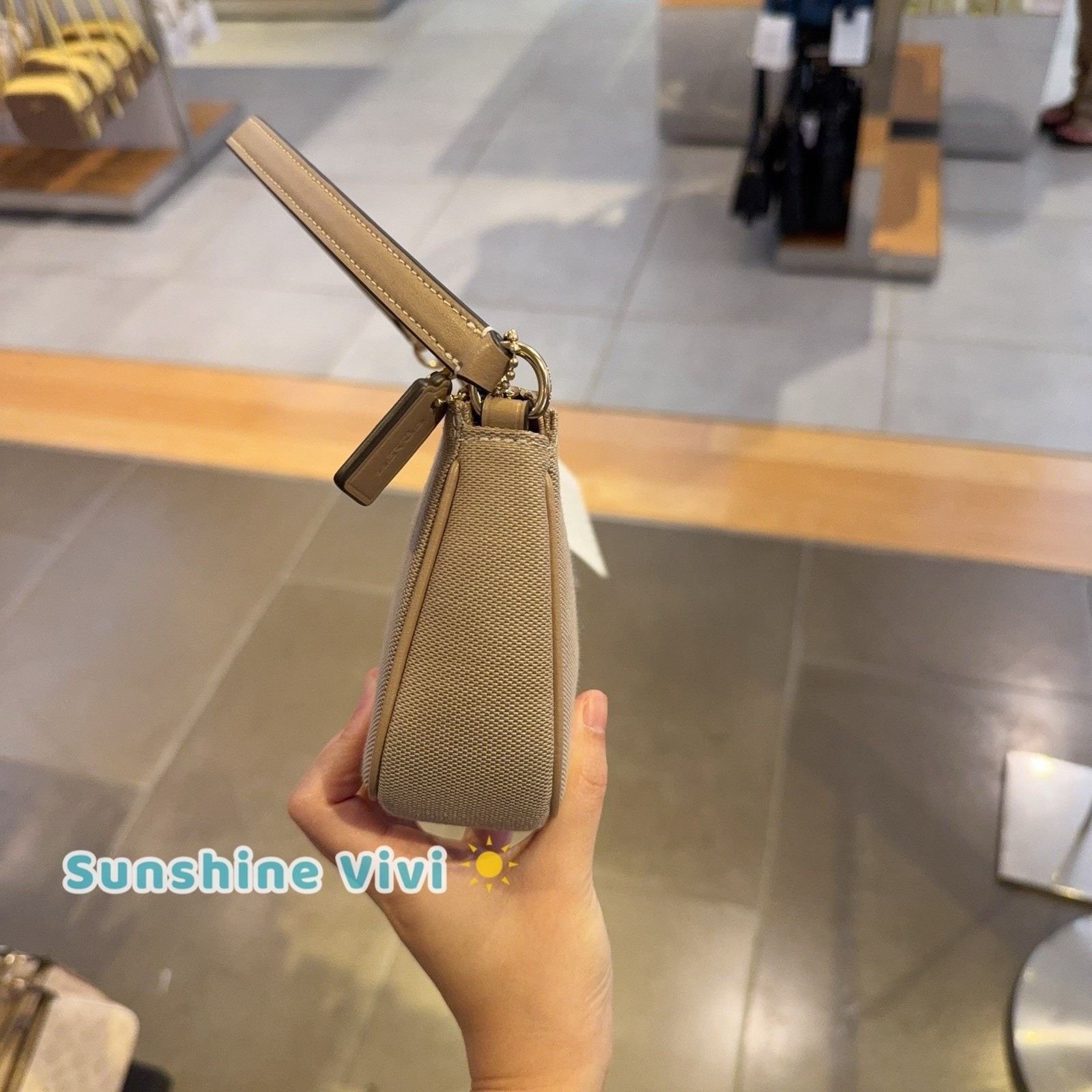 NWT Coach Nolita 19 With Horse Carriage Natural Multi CAQ18